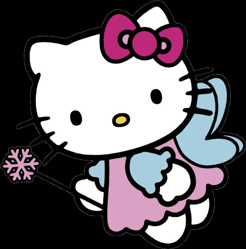 Hello Kitty Chủ đề Mùa đông Hình nền