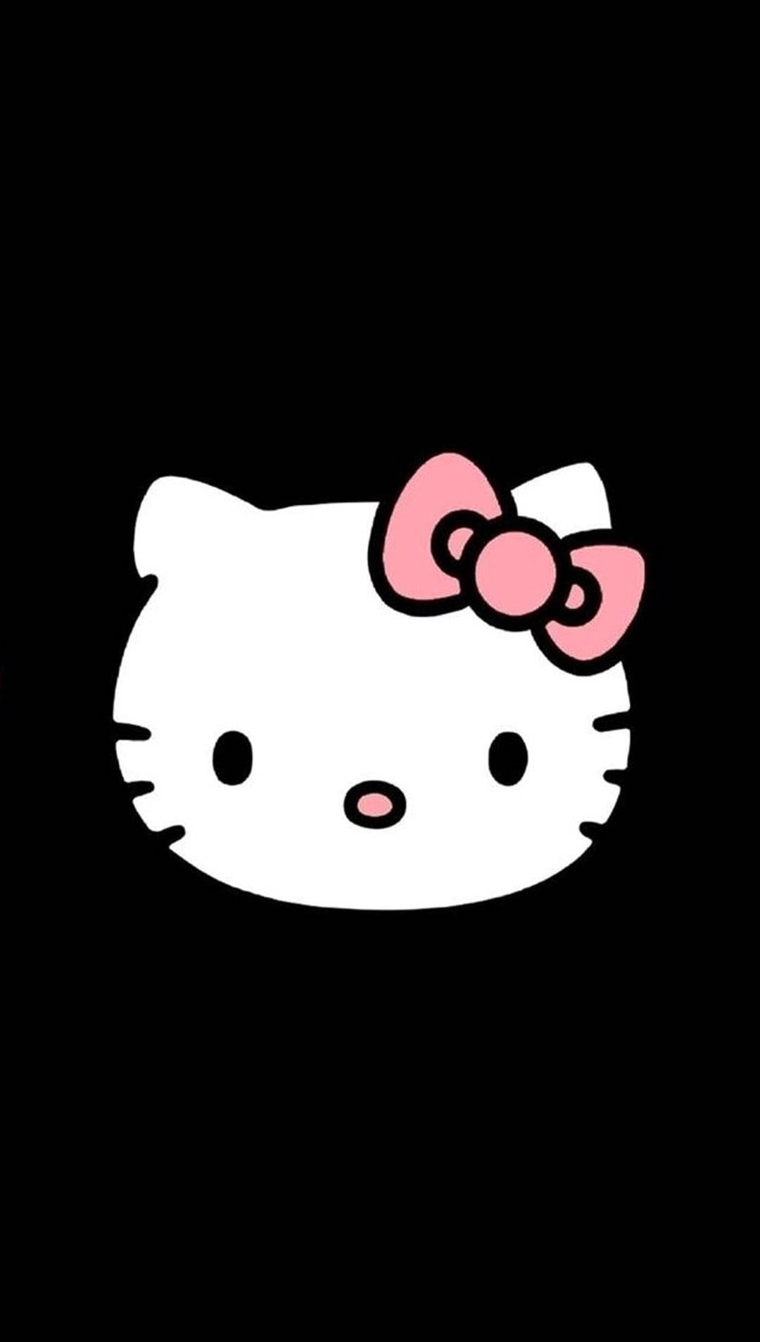 Hello Kitty đen phong cách hoạt hình Hình nền