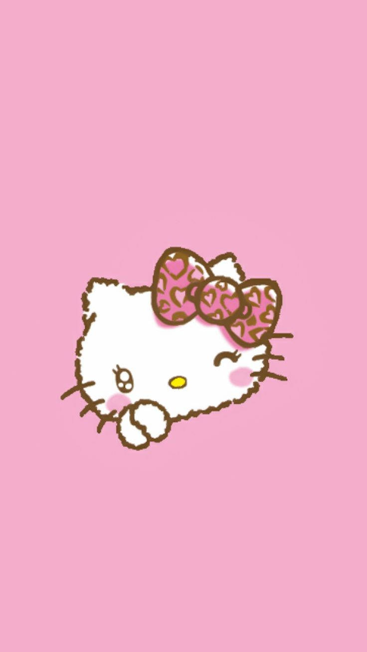 Hello Kitty nháy mắt phong cách thẩm mỹ Hình nền
