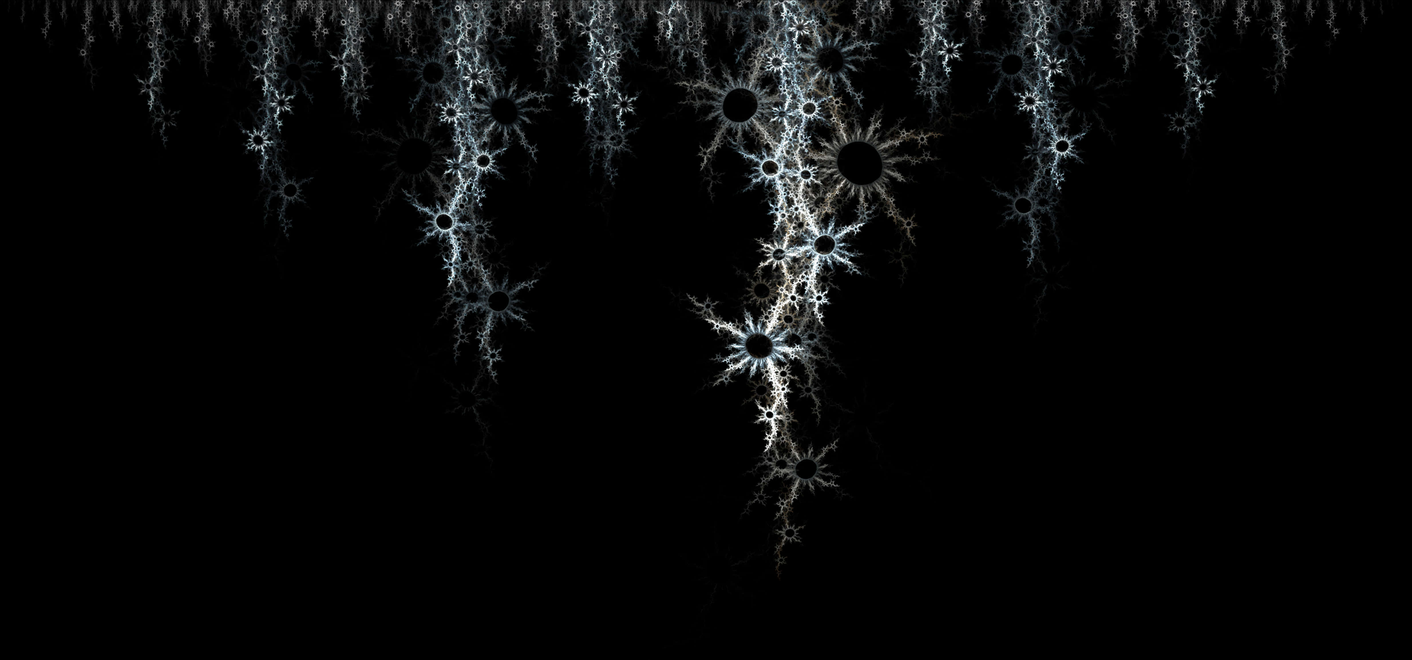 Hiển thị ánh sáng fractal trừu tượng Hình nền