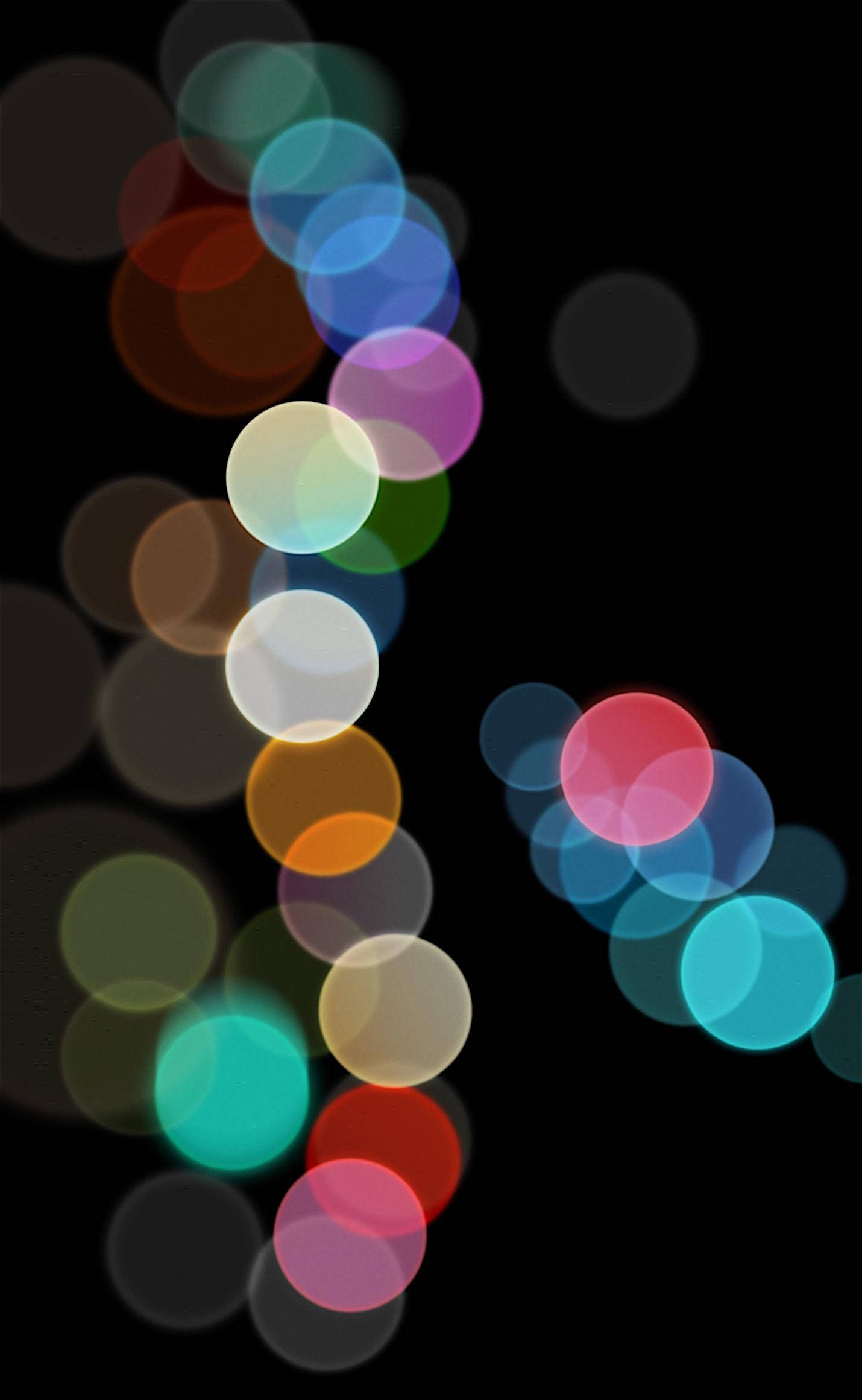 Hiệu ứng Bokeh Trừu tượng Gốc iPhone 7 Hình nền