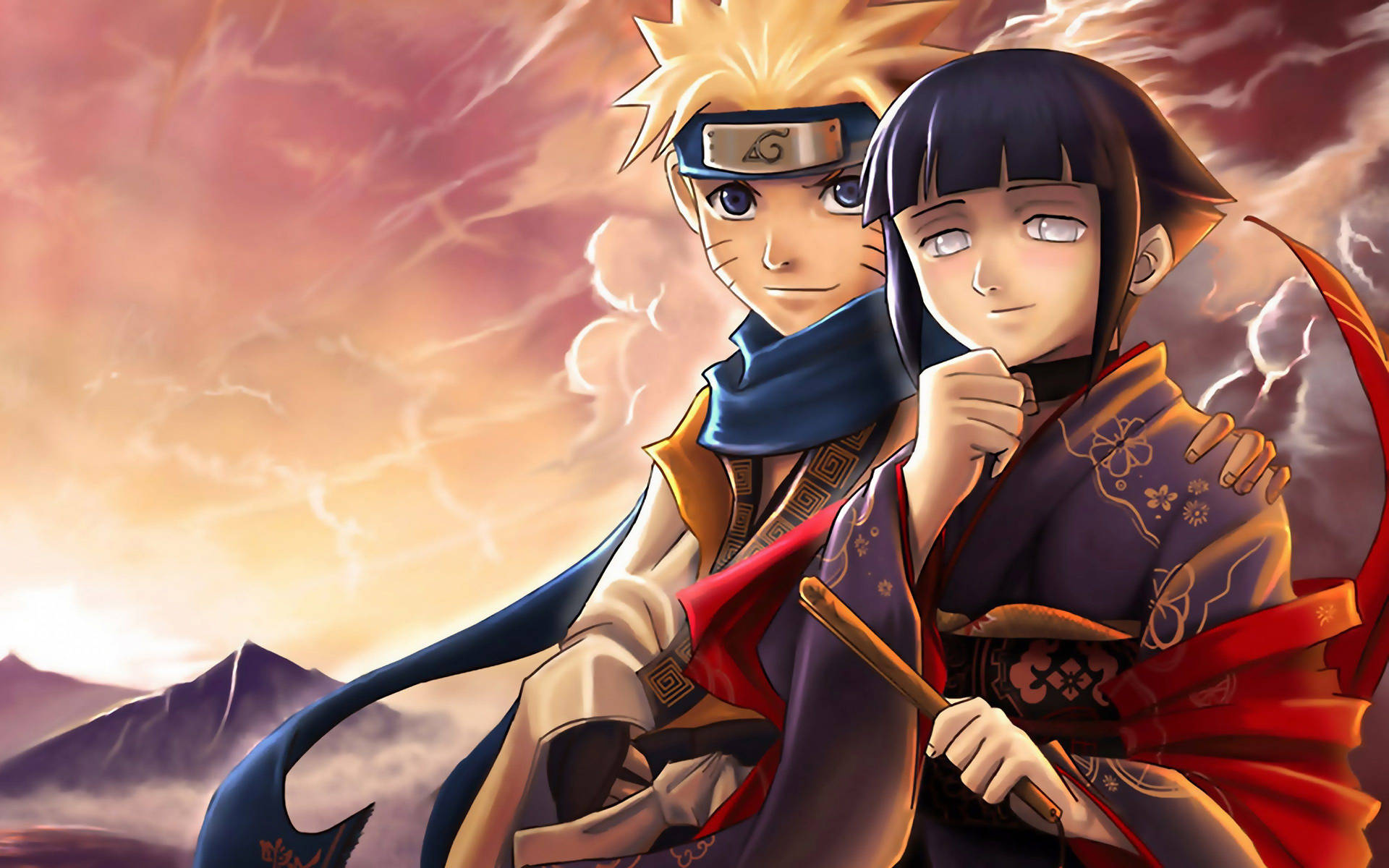 Hình nền Hinata và Naruto 4K — Naruto 4K GIF Hình nền