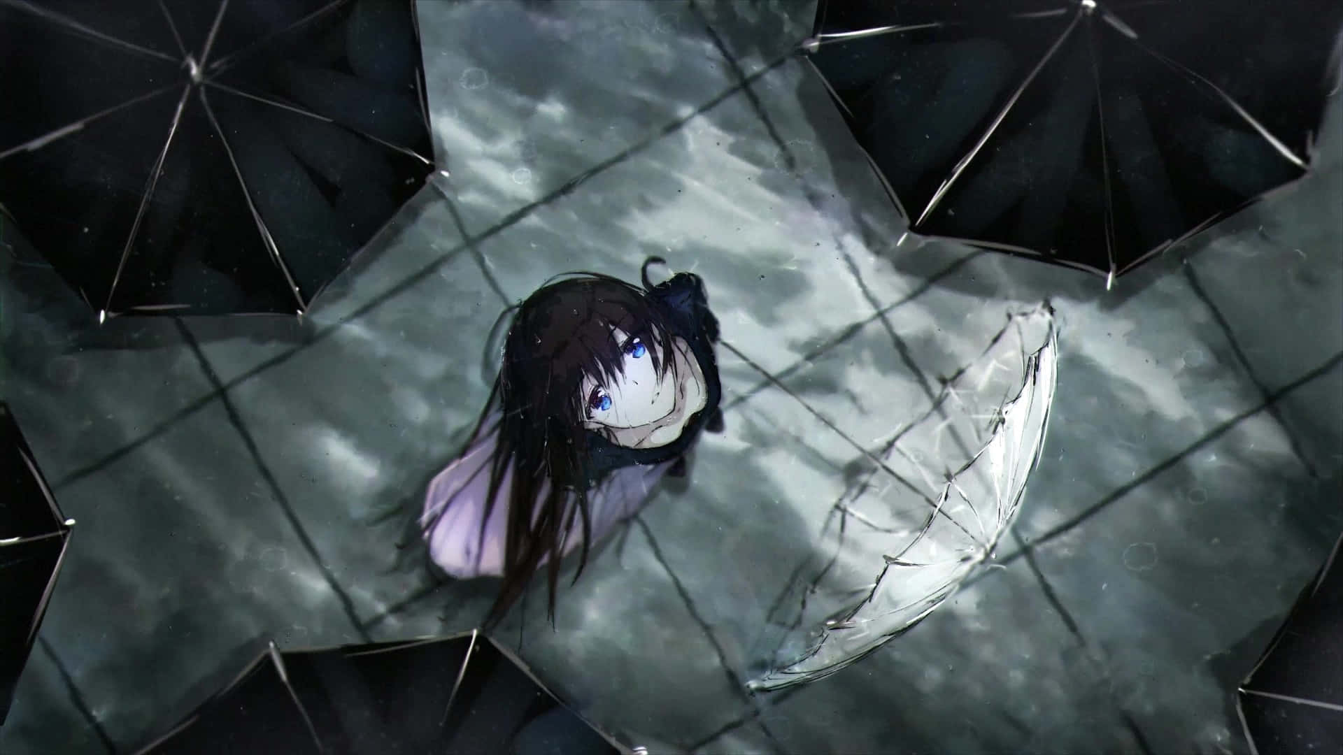 Hình ảnh Anime buồn Hình nền