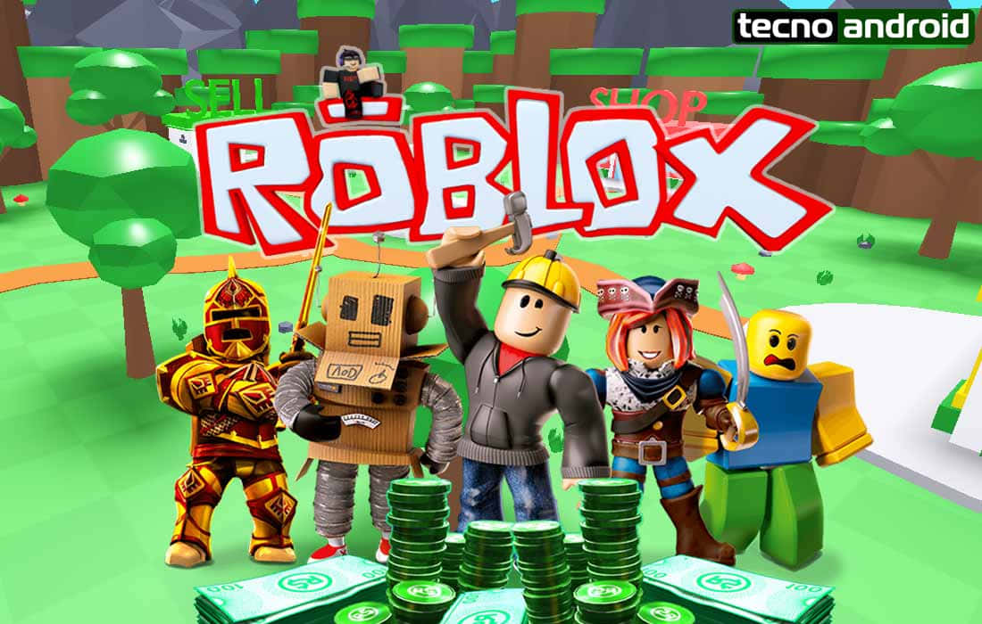 Hình ảnh Avatar Roblox trong rừng Hình nền