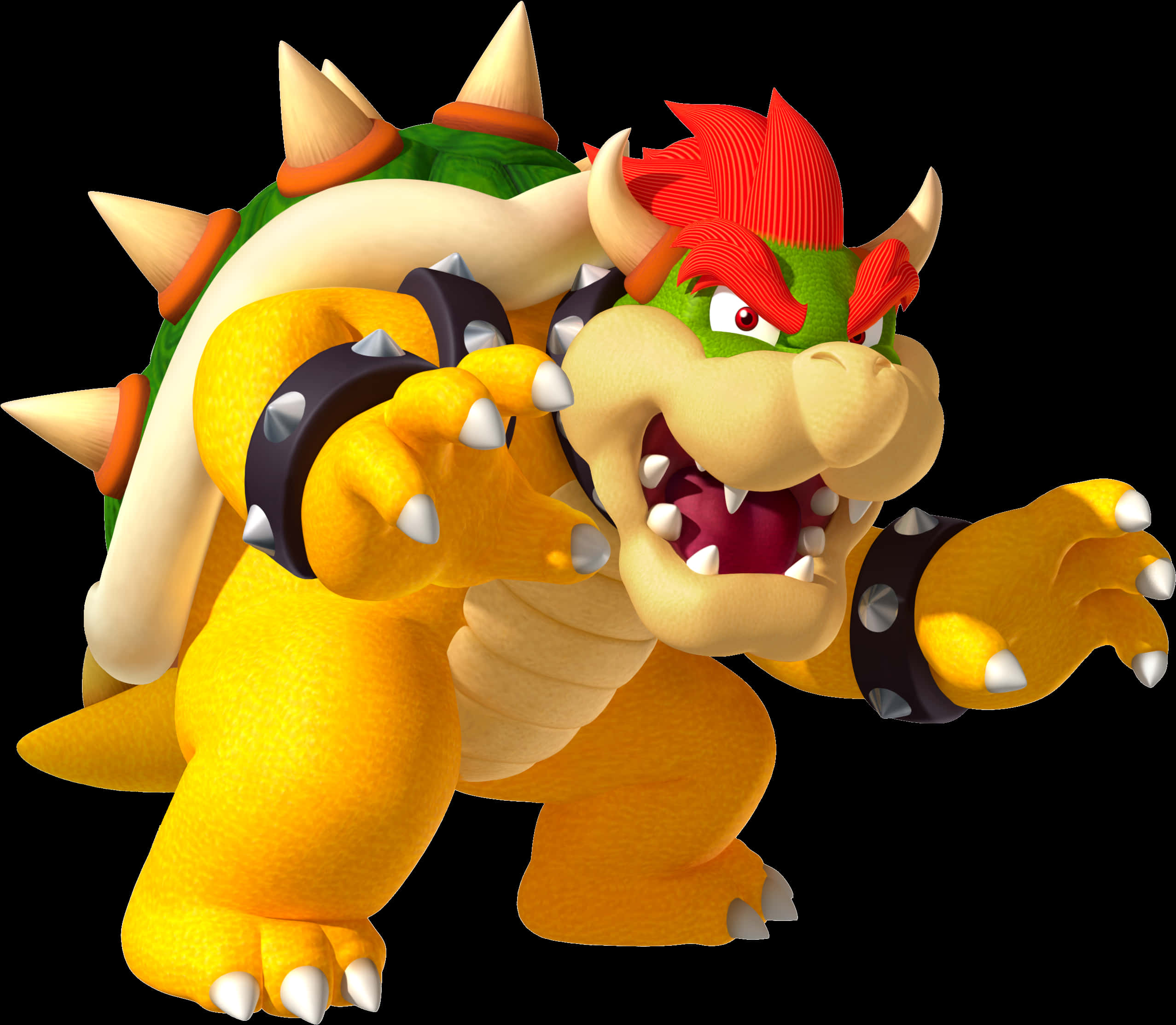 Hình ảnh Bowser hung dữ - Nhân vật Render Hình nền