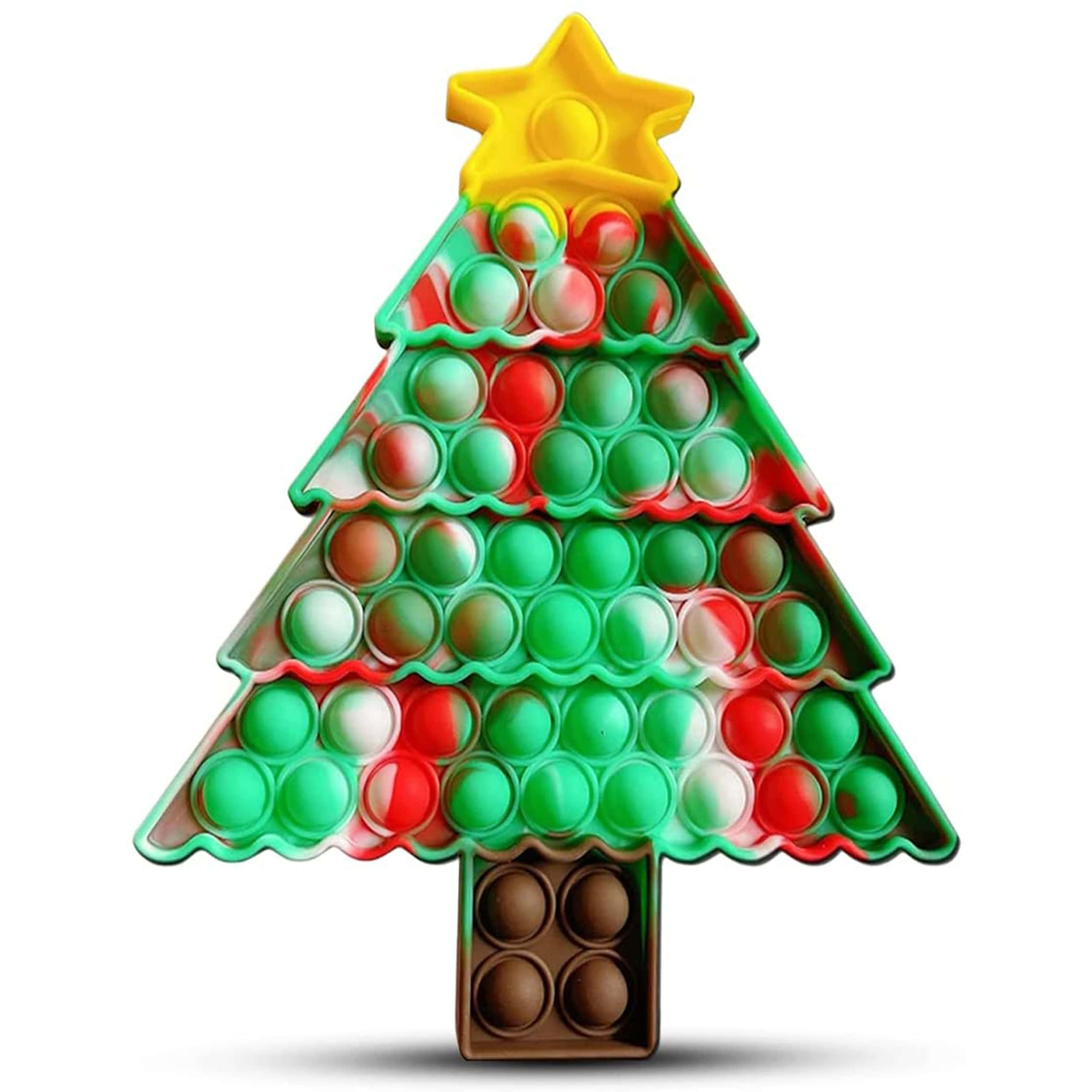 Hình Ảnh Cây Thông Noel Pop It Hình nền