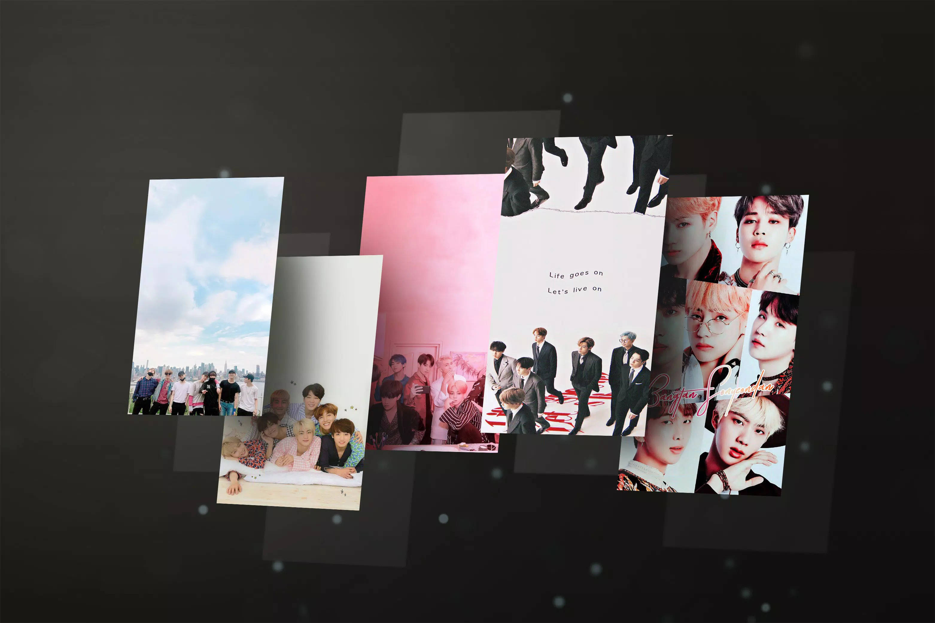 Hình ảnh chân dung BTS Life Goes On Hình nền