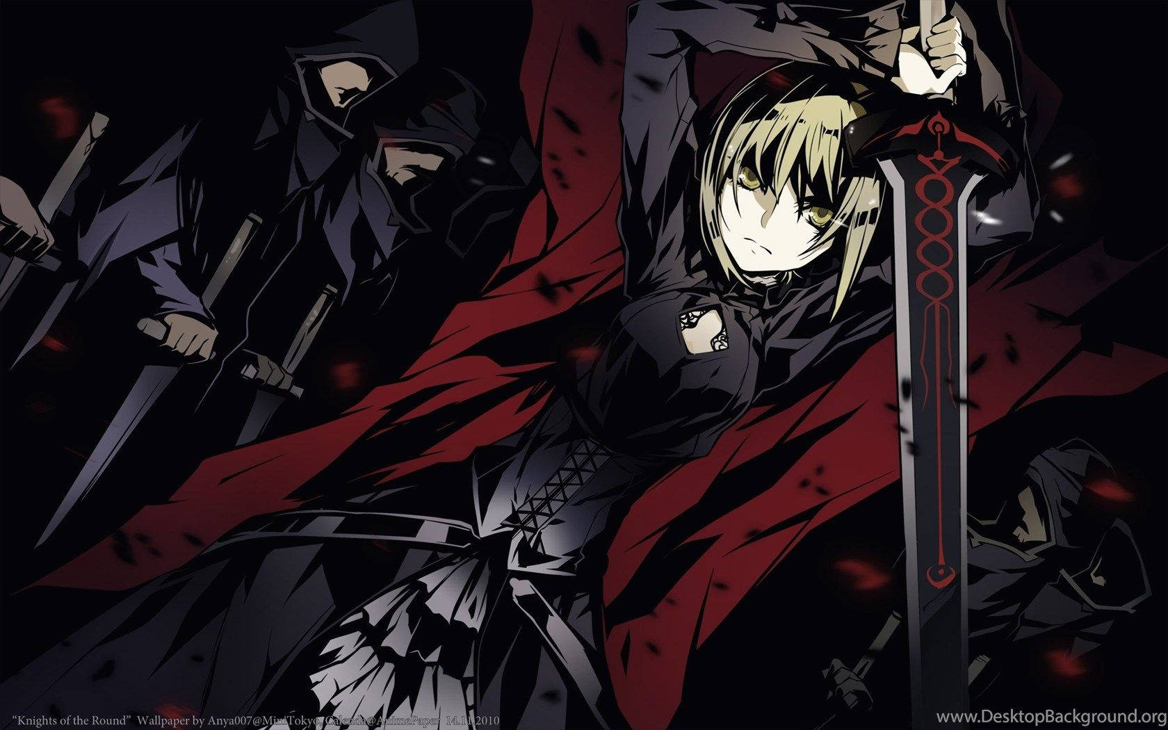 Hình nền chàng trai anime kiếm sĩ cool ngầu