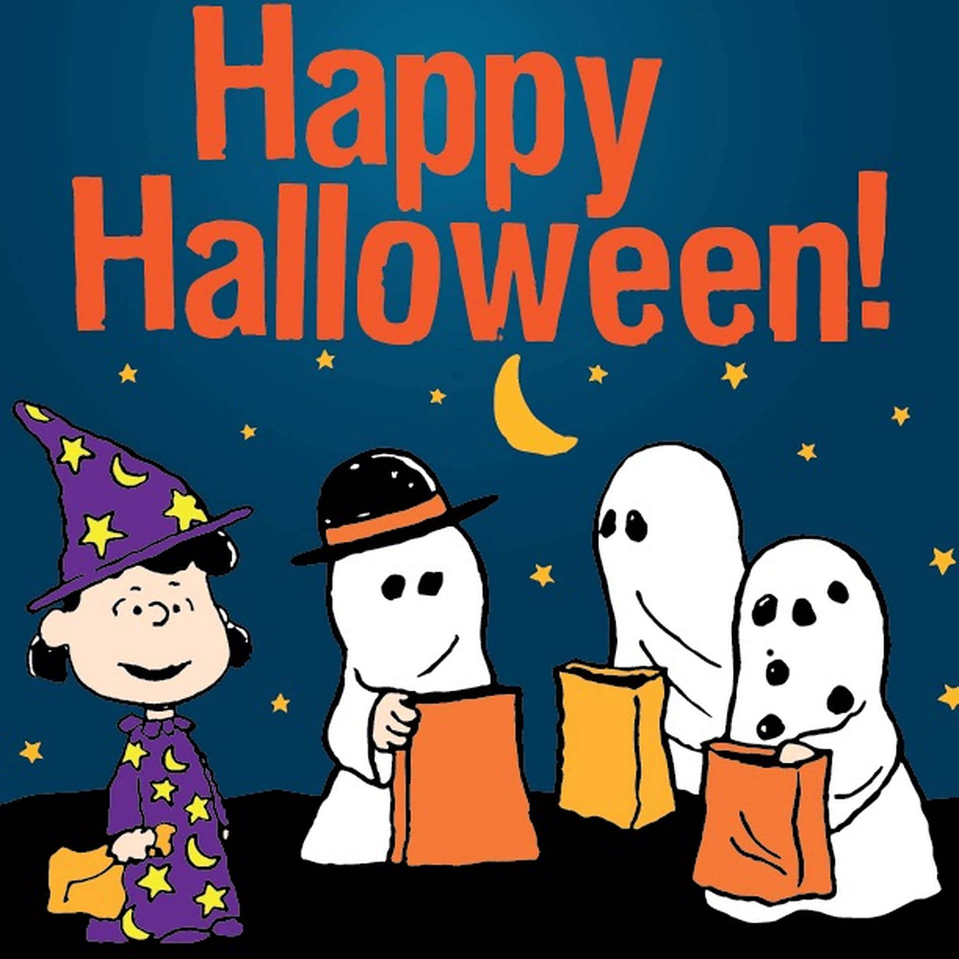 Hình ảnh Charlie Brown Halloween Hình nền