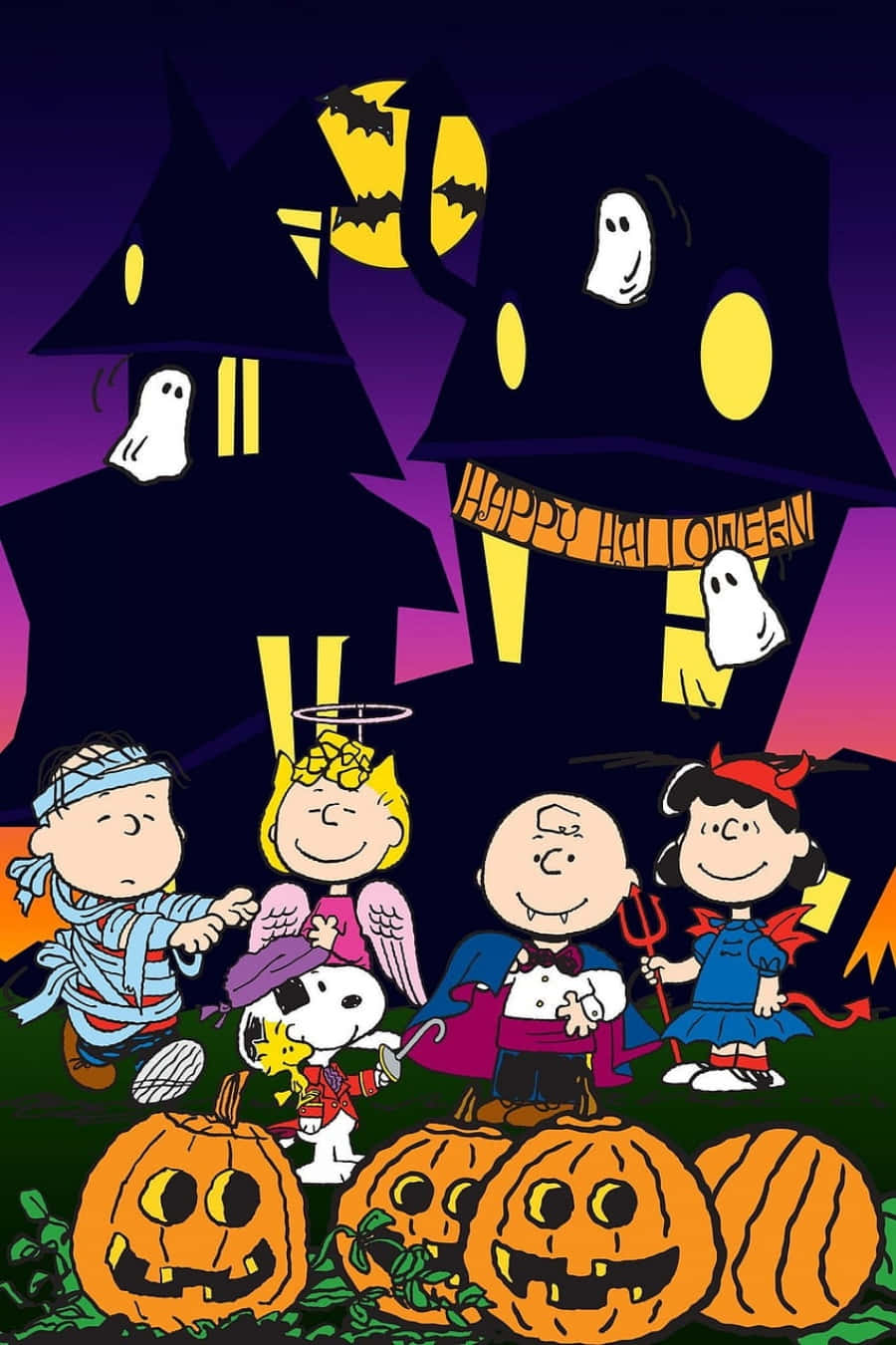 Hình ảnh Charlie Brown Halloween Hình nền