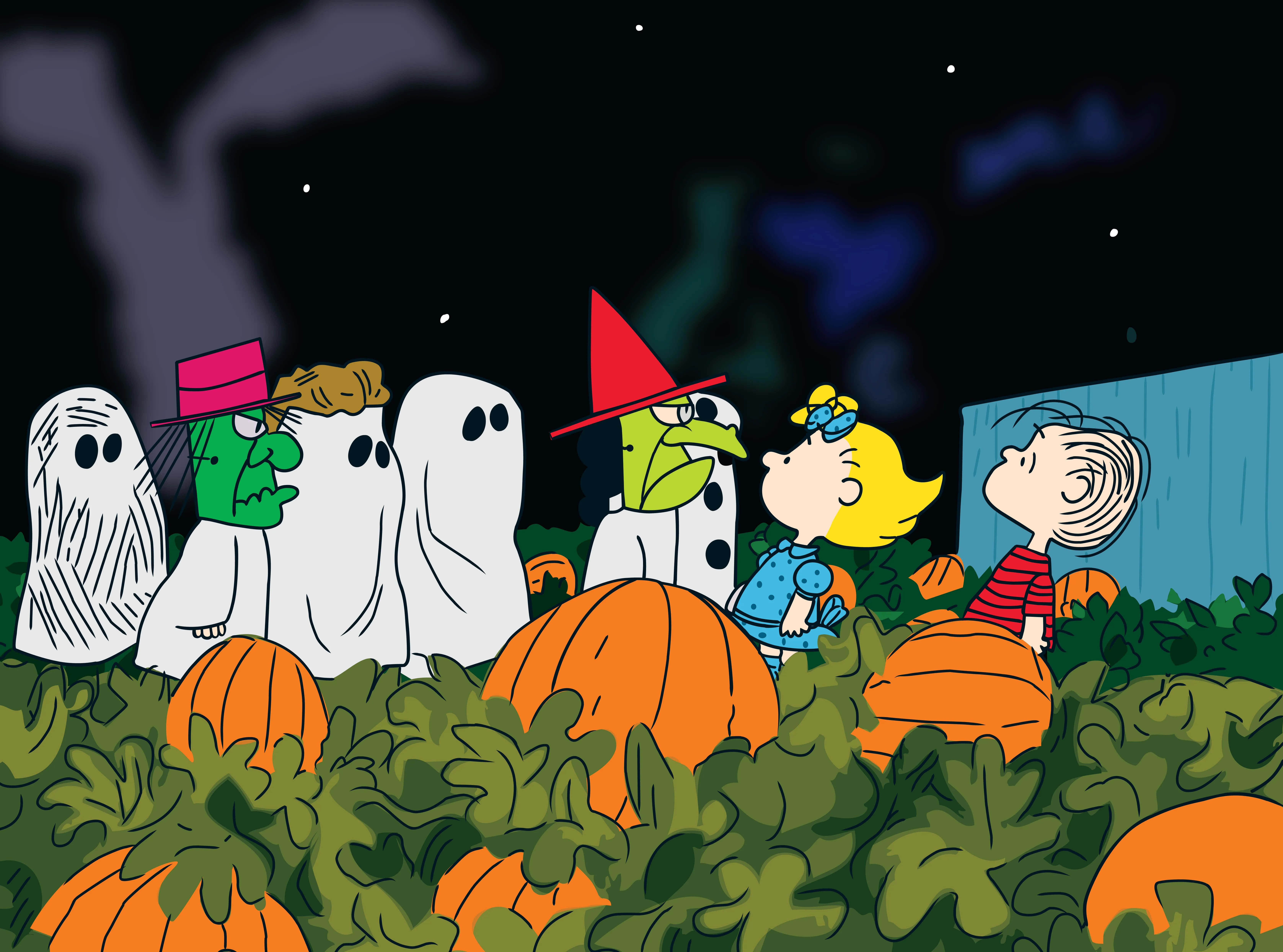 Hình ảnh Charlie Brown Halloween Hình nền