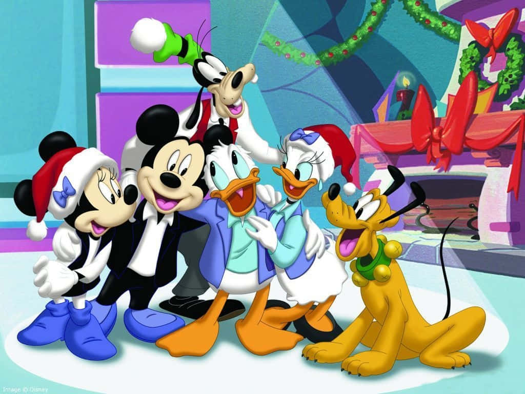 Hình ảnh Chuột Mickey Clubhouse vui nhộn của Disney Hình nền