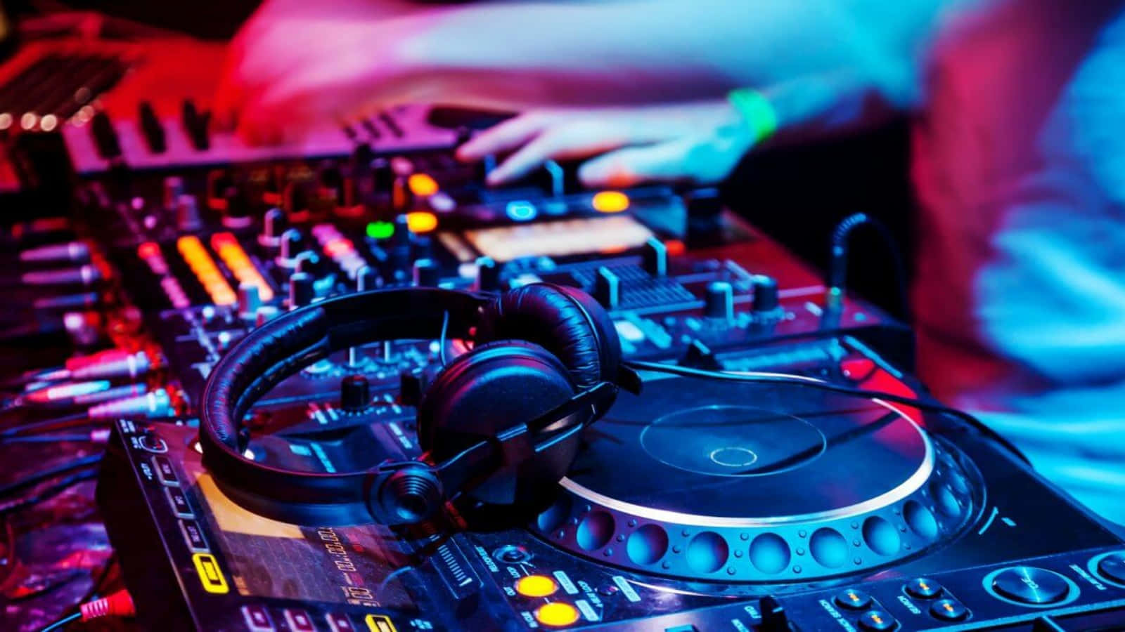 Hình ảnh DJ Setup Phòng nhạc Hình nền