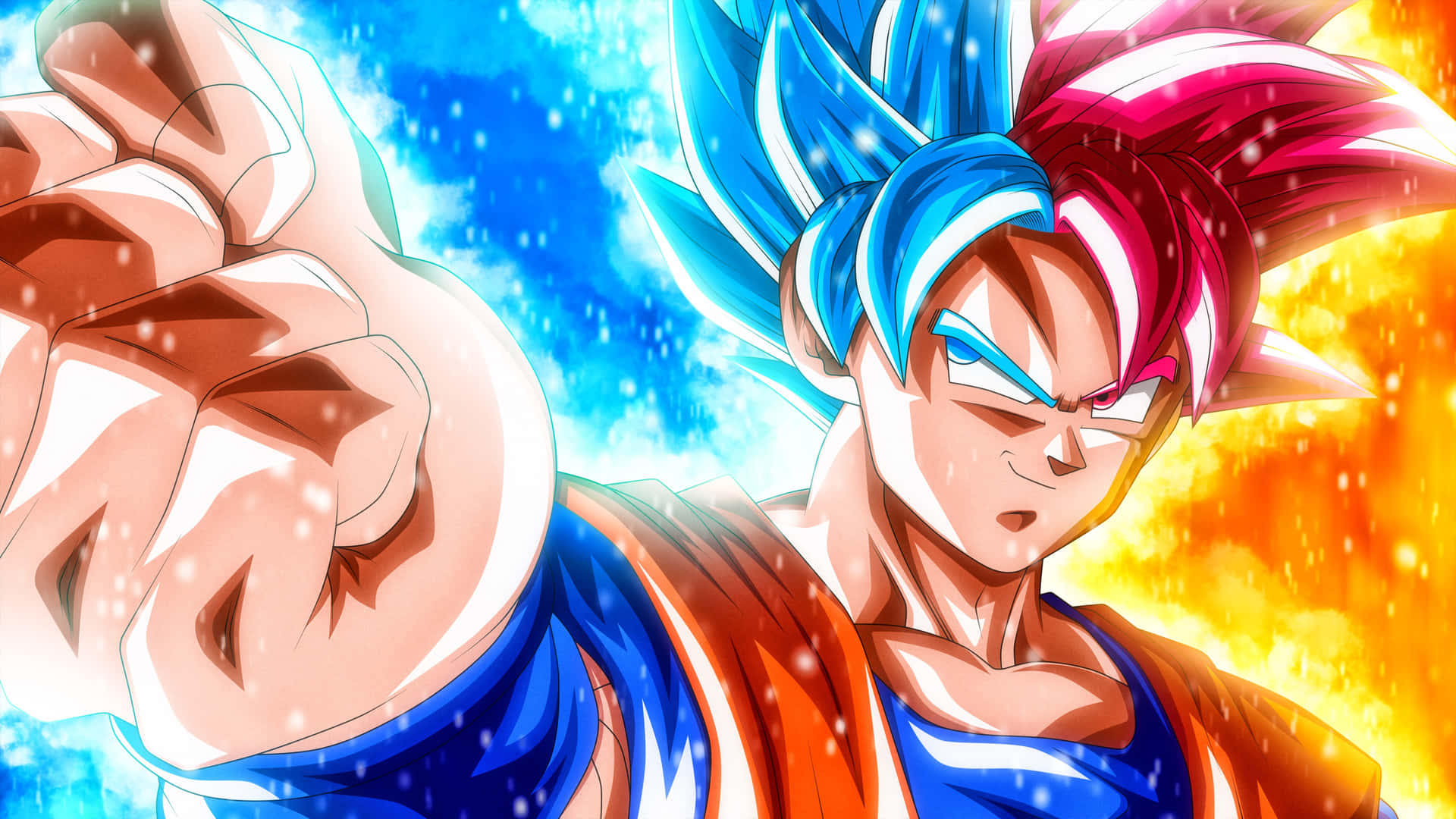 Hình Ảnh Dragon Ball Super Xanh Vàng Hình nền
