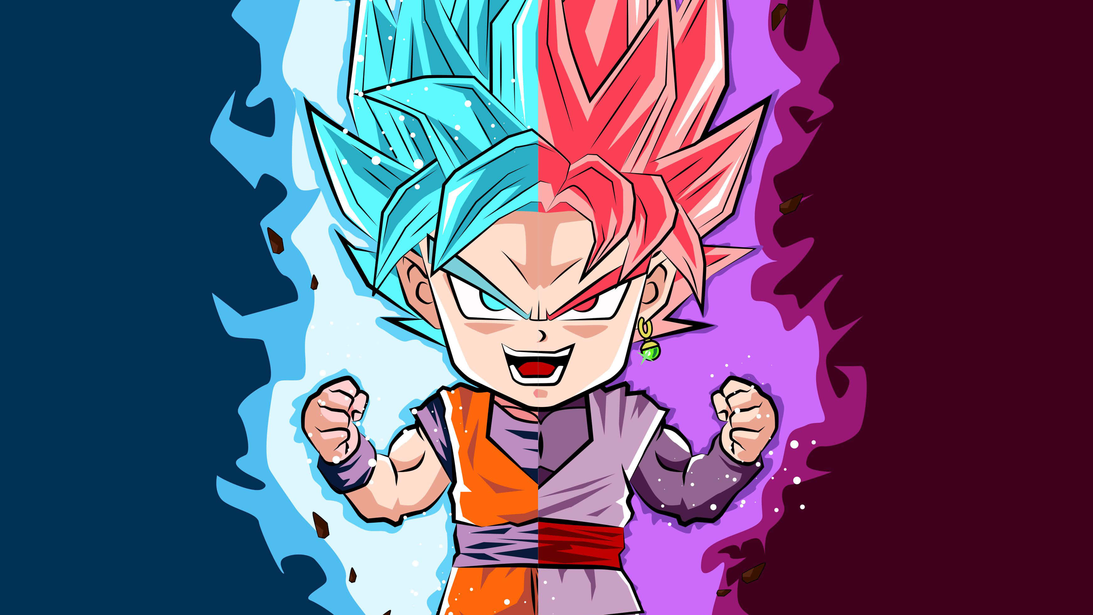 Hình ảnh Goku dễ thương trong Dragon Ball Super Hình nền