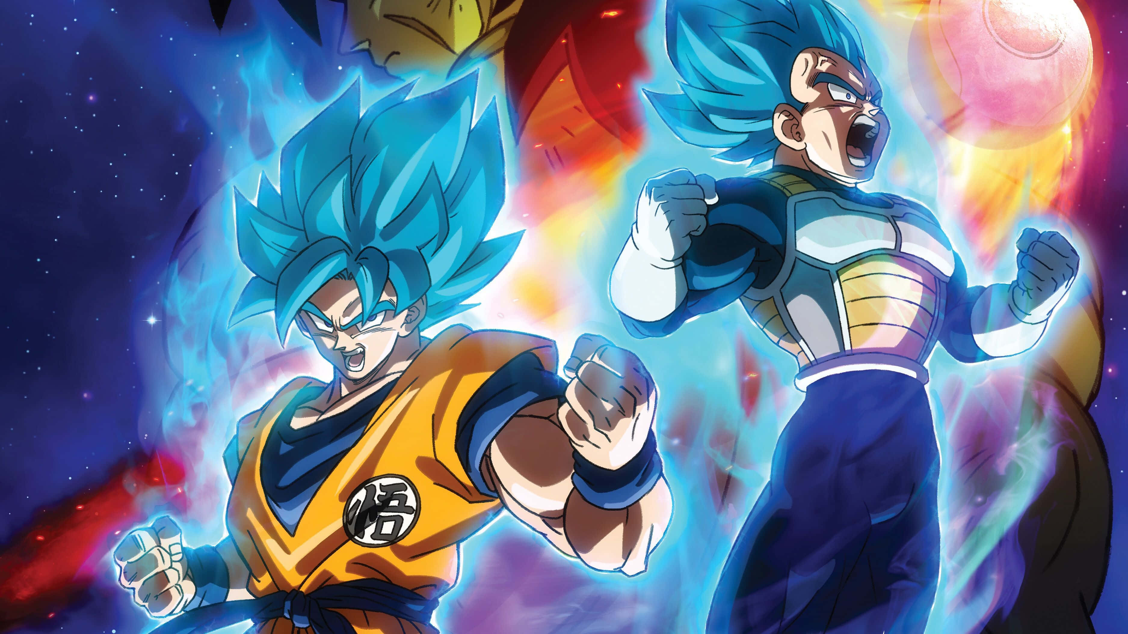 Hình ảnh Goku và Vegeta Dragon Ball Super Hình nền