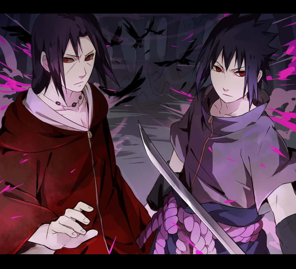 Hình ảnh Itachi Uchiha và Sasuke Hình nền
