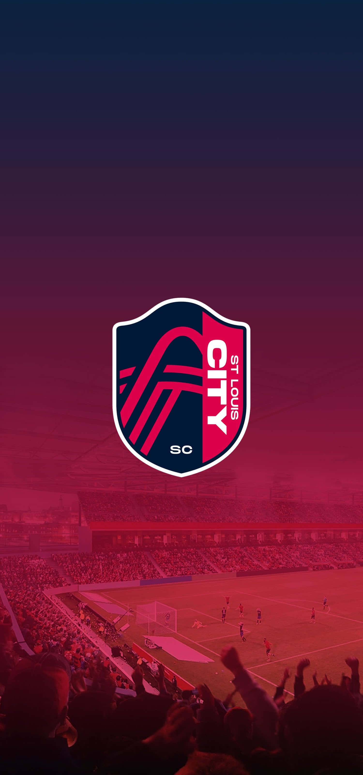 Hình ảnh màu hồng của Câu lạc bộ bóng đá St. Louis City SC Hình nền