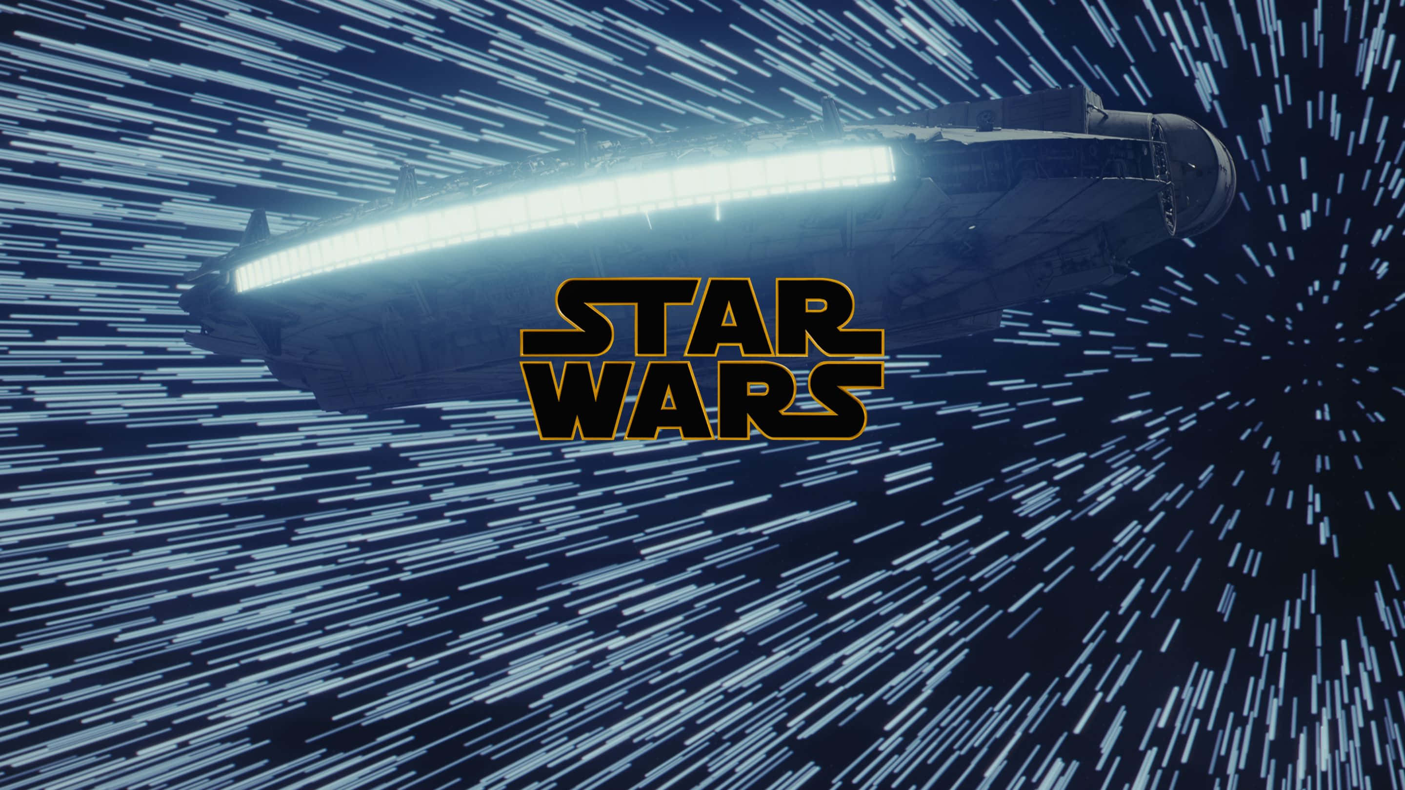 Hình ảnh Millennium Falcon trong không gian Star Wars Hình nền