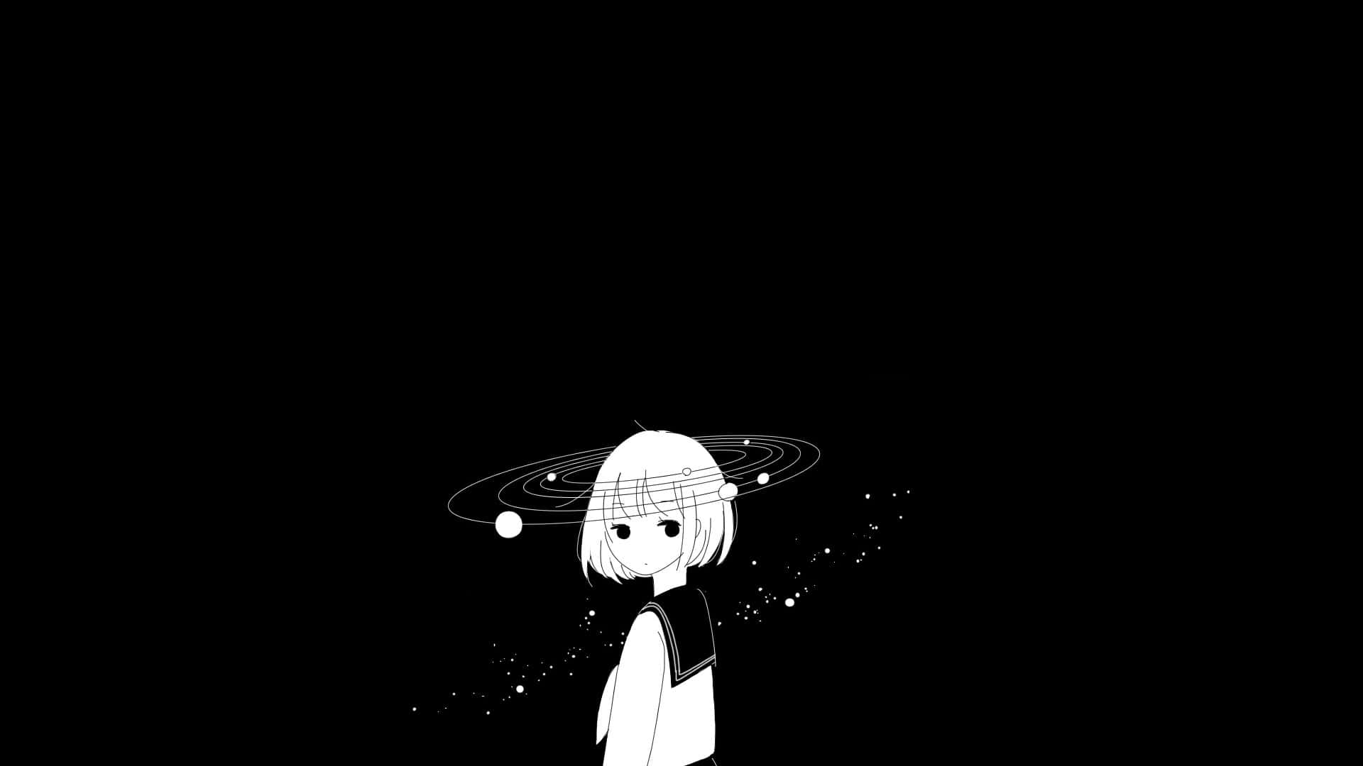 Hình ảnh một cảnh anime tối tăm và rùng rợn Hình nền