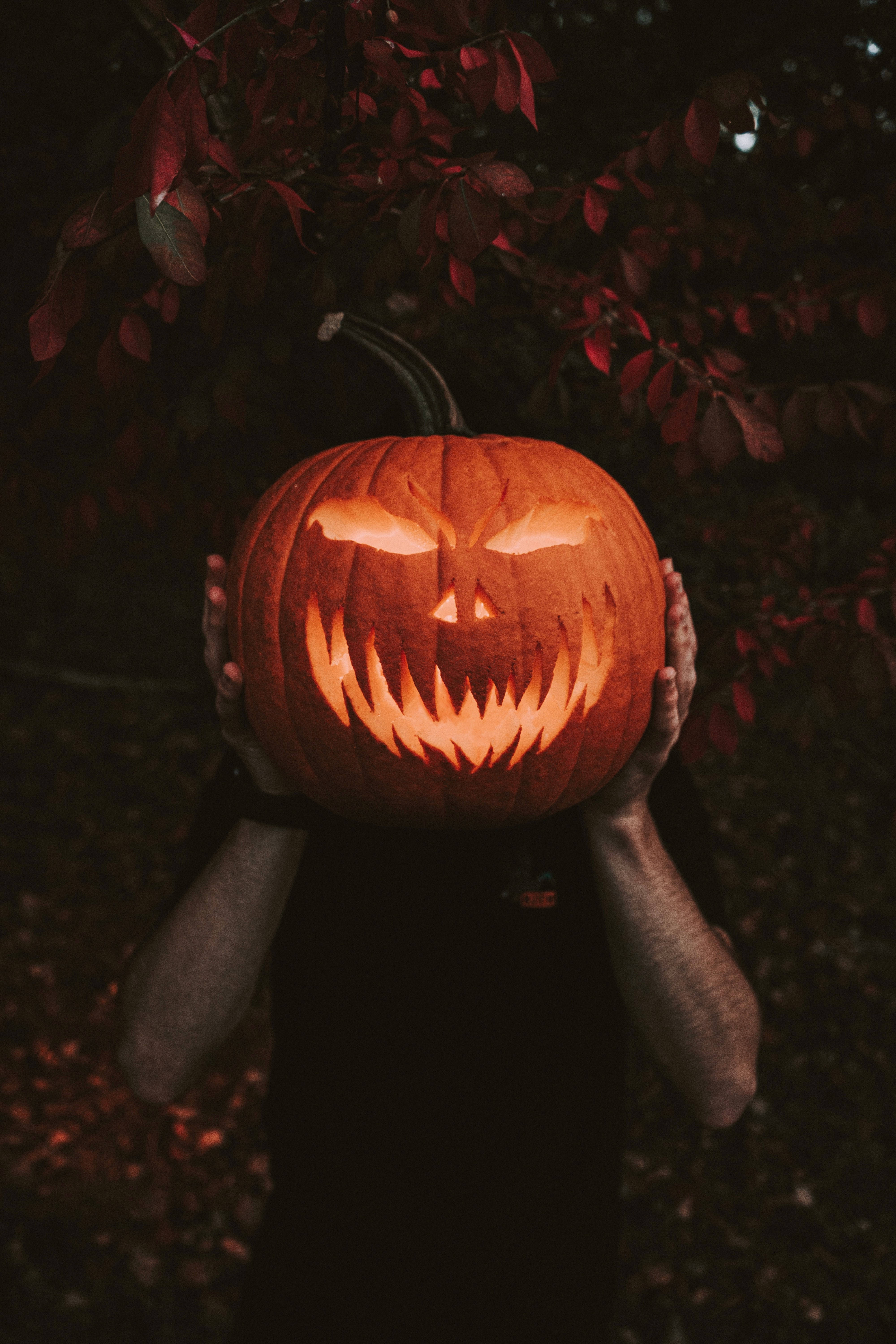 Hình ảnh quả bí ngô Halloween cho điện thoại Hình nền