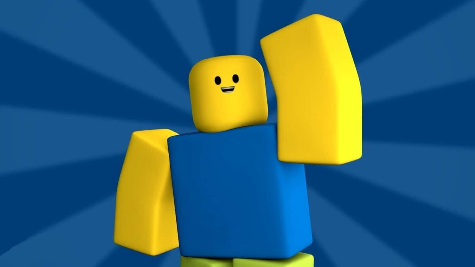 Hình ảnh Roblox màu xanh dương hài hước Hình nền