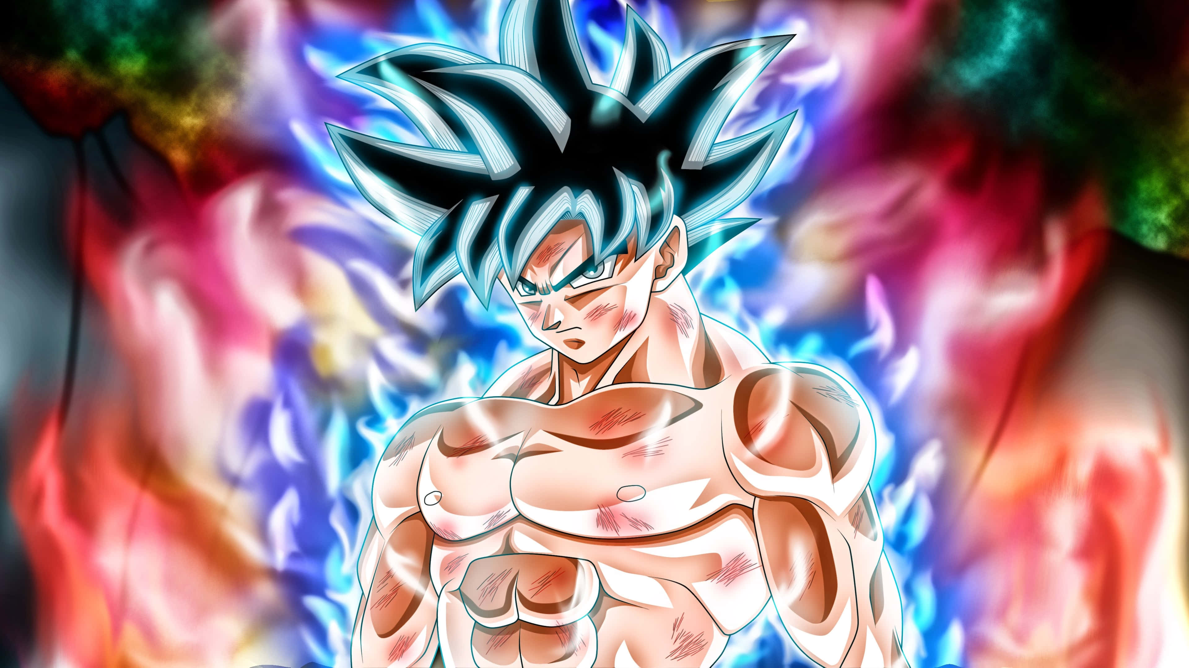 Hình ảnh Rồng Xanh Lửa Xanh từ Dragon Ball Super Hình nền