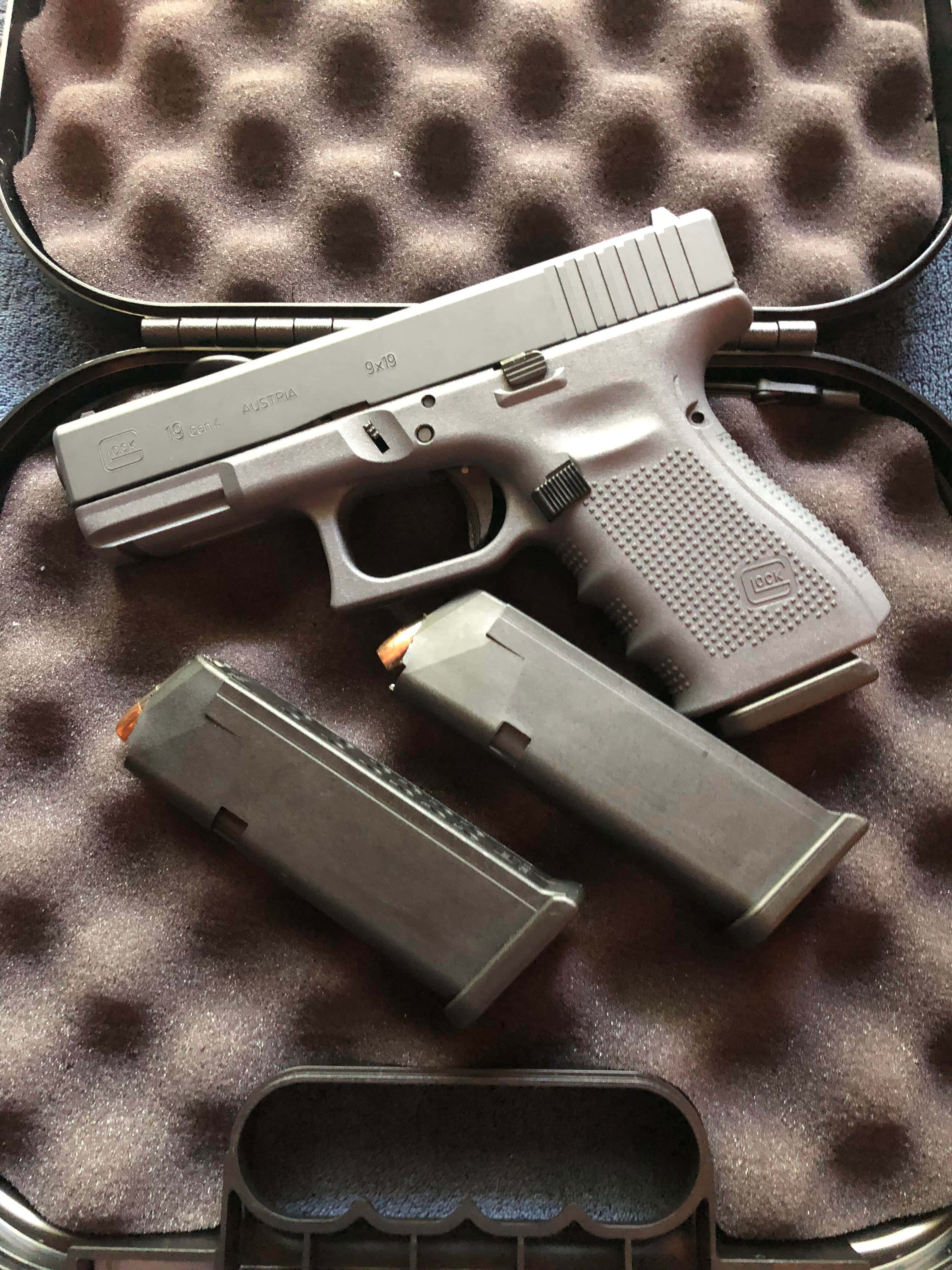 Hình ảnh Súng lục bán tự động Glock 19 Hình nền