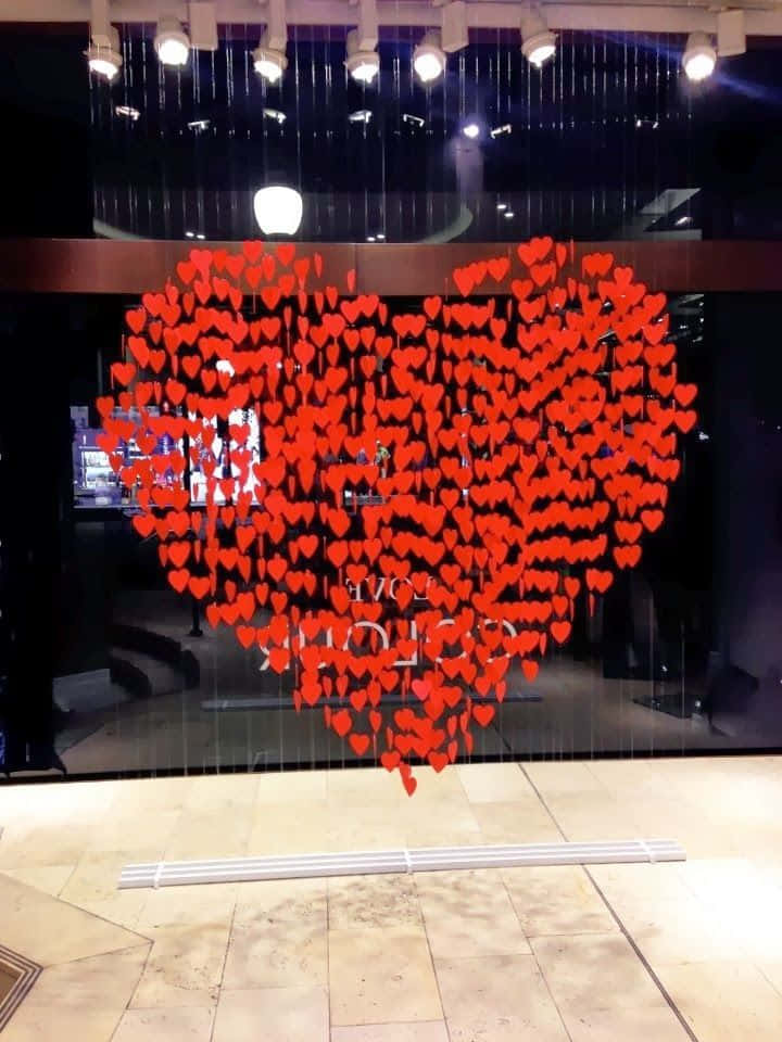 Hình ảnh thiết kế trái tim Valentine Hình nền