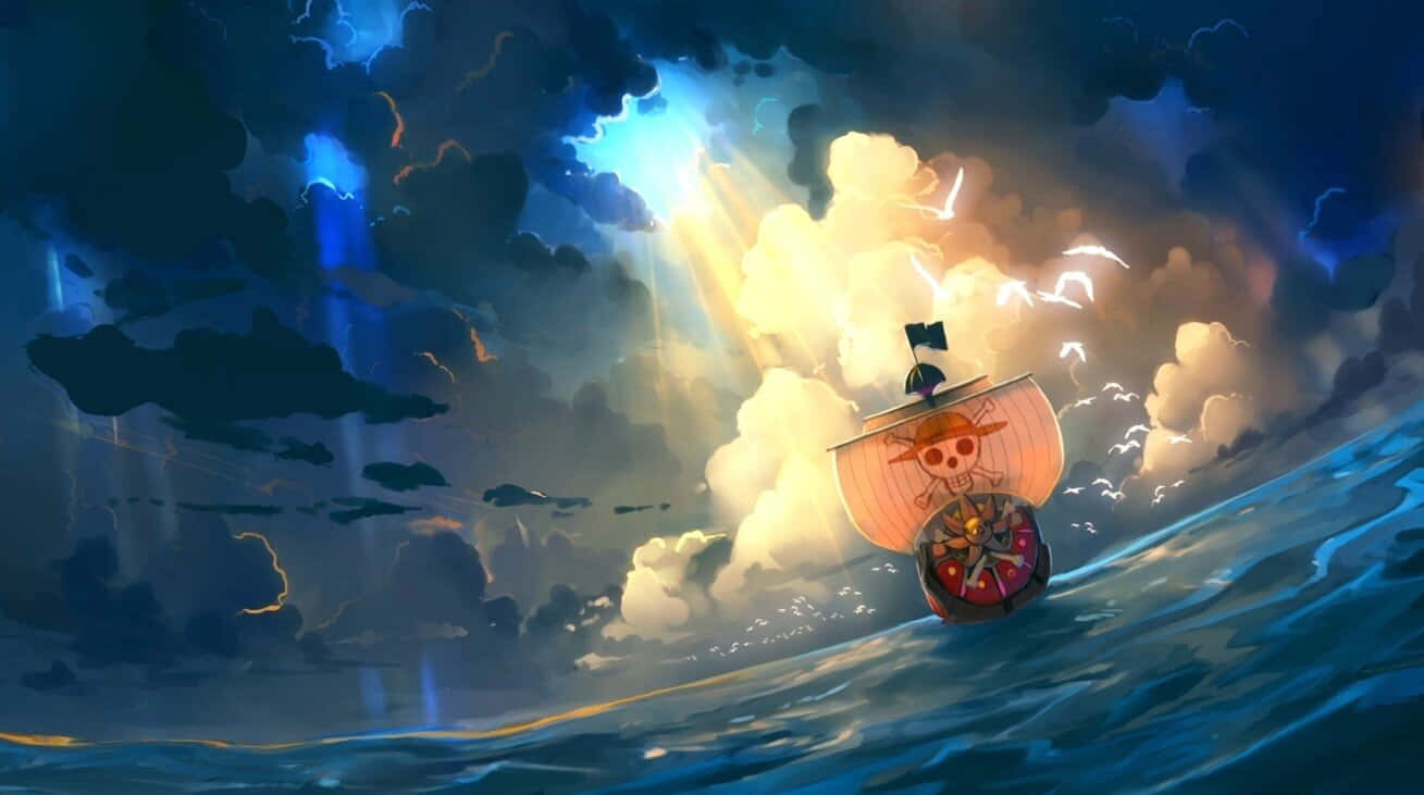 Hình ảnh thuyền hải tặc One Piece Hình nền