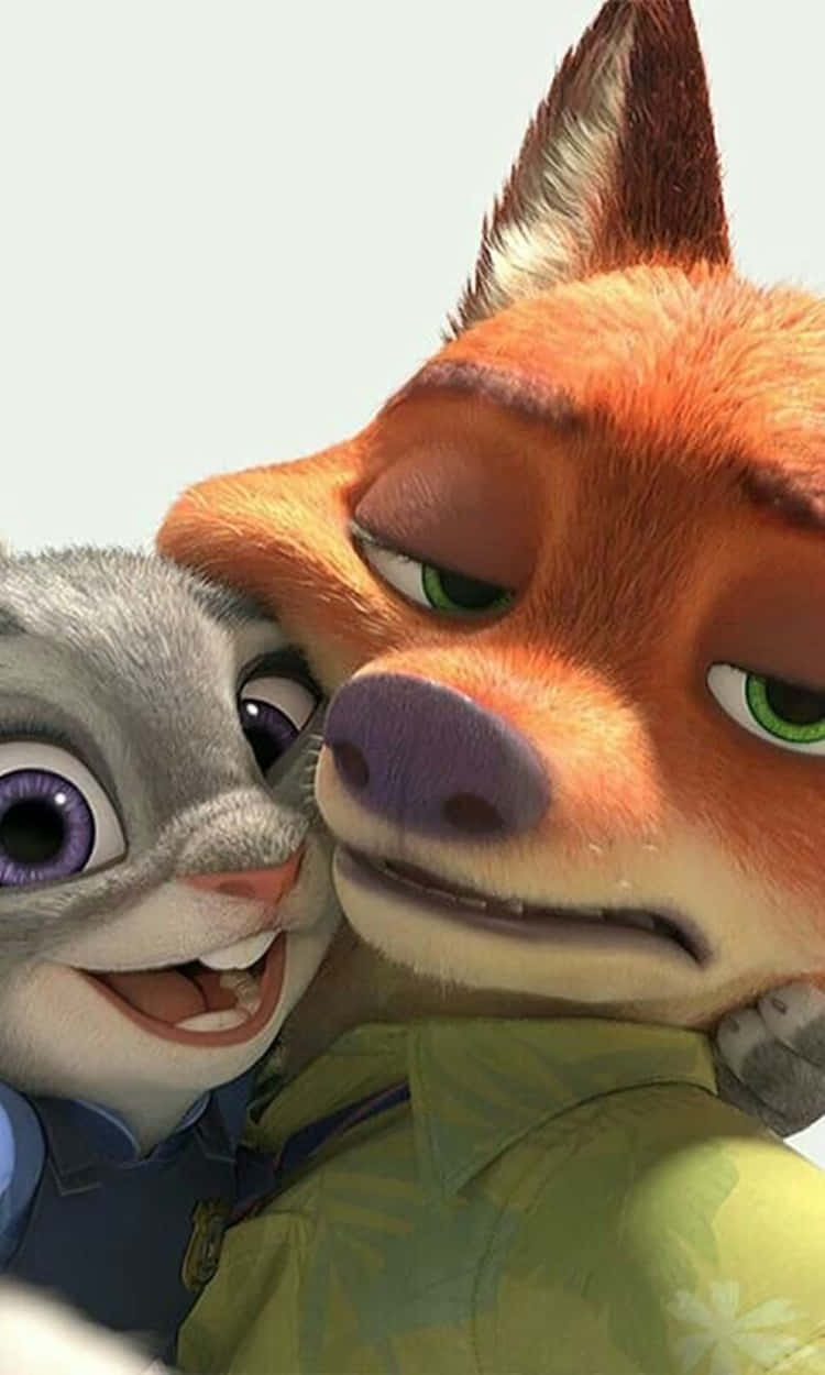 Hình ảnh tự sướng hài hước của Disney Zootopia Hình nền