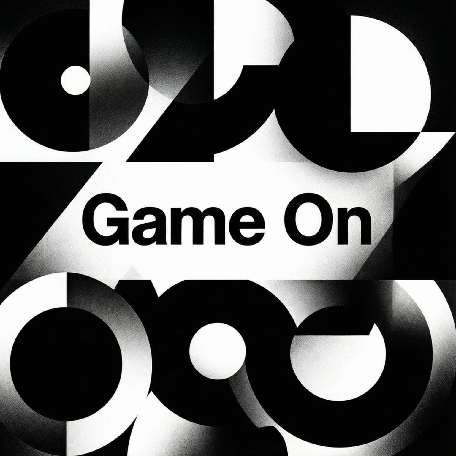 Hình Học Đơn Sắc Game On Hình nền