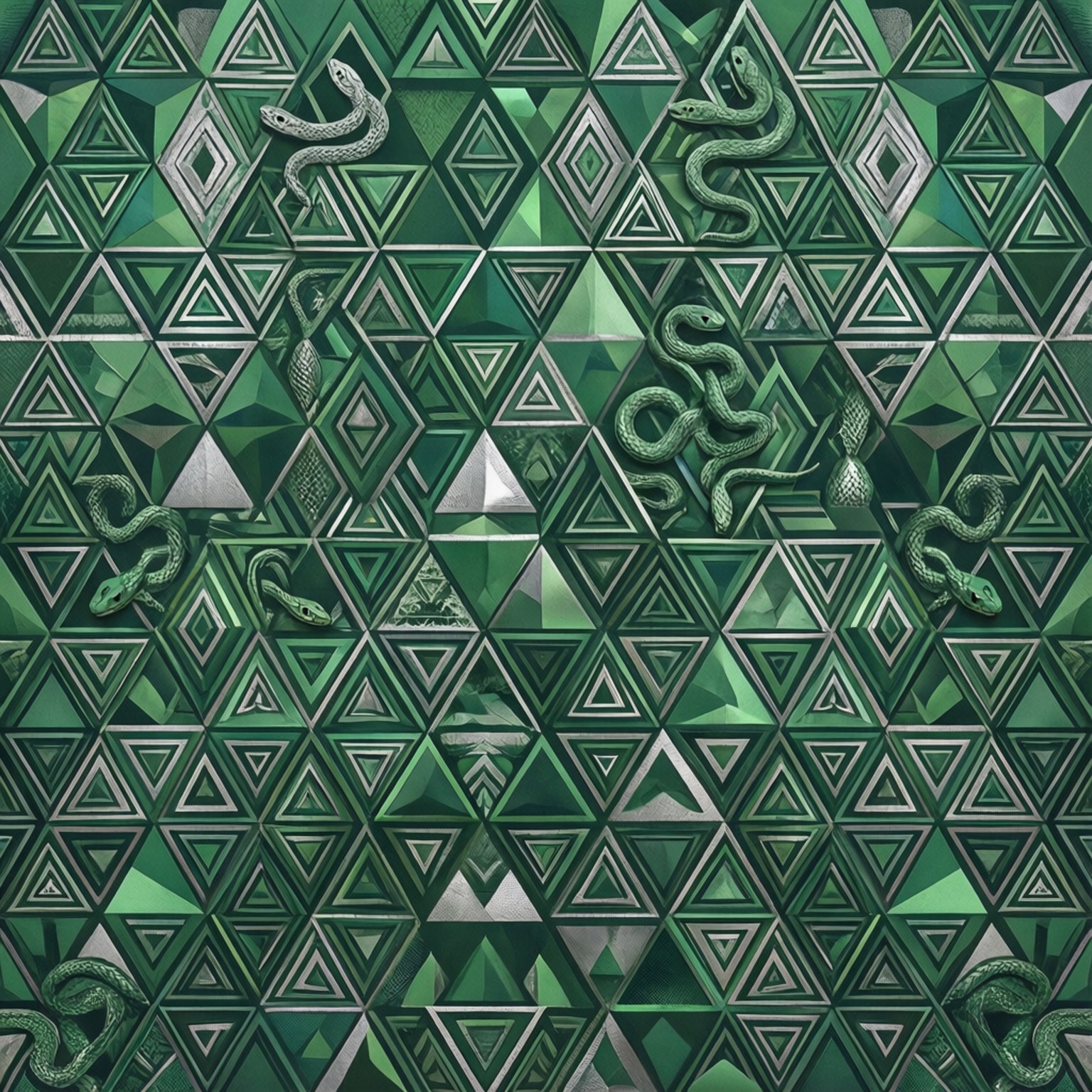 Hình học Slytherin Hình nền