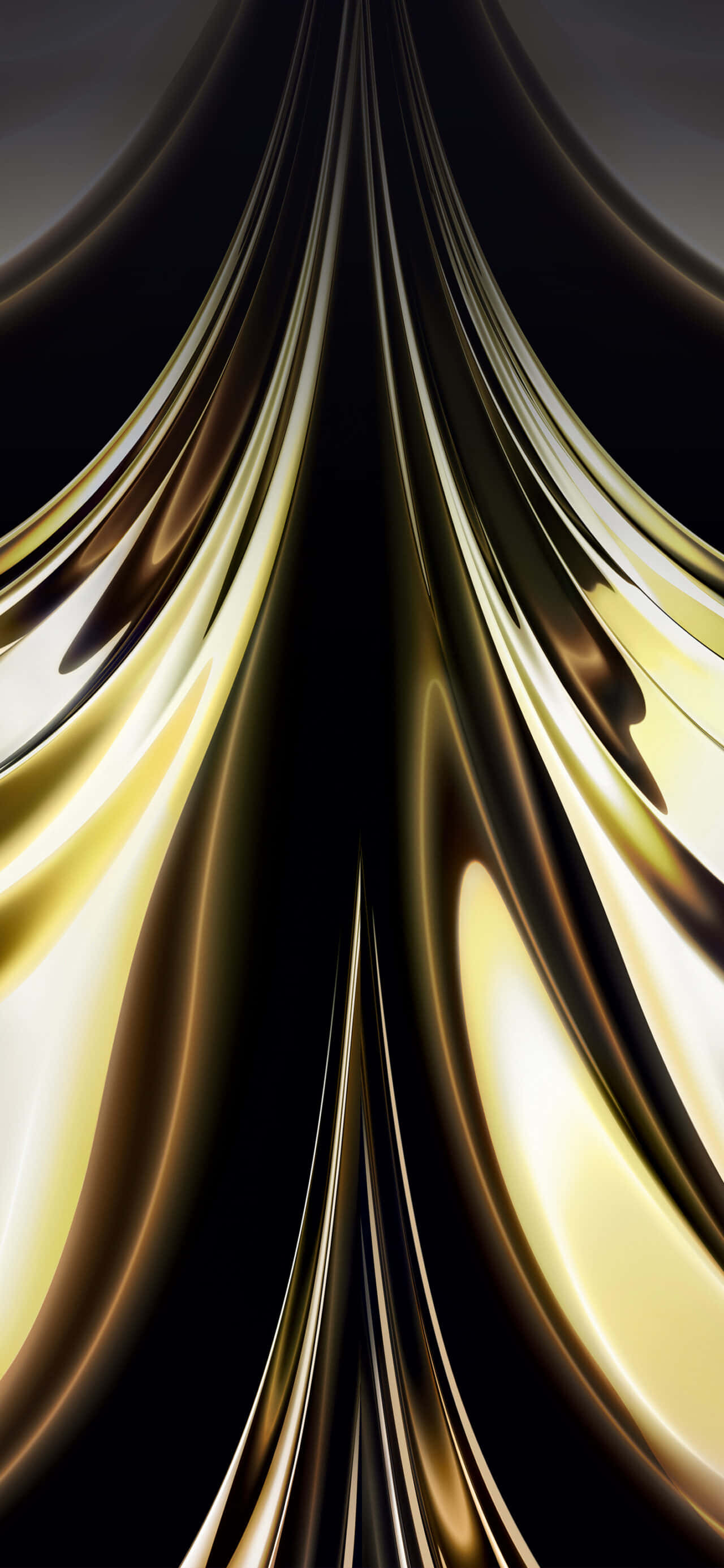 Hình nền Abstract Golden Swirls cho MacBook Air M2 Hình nền