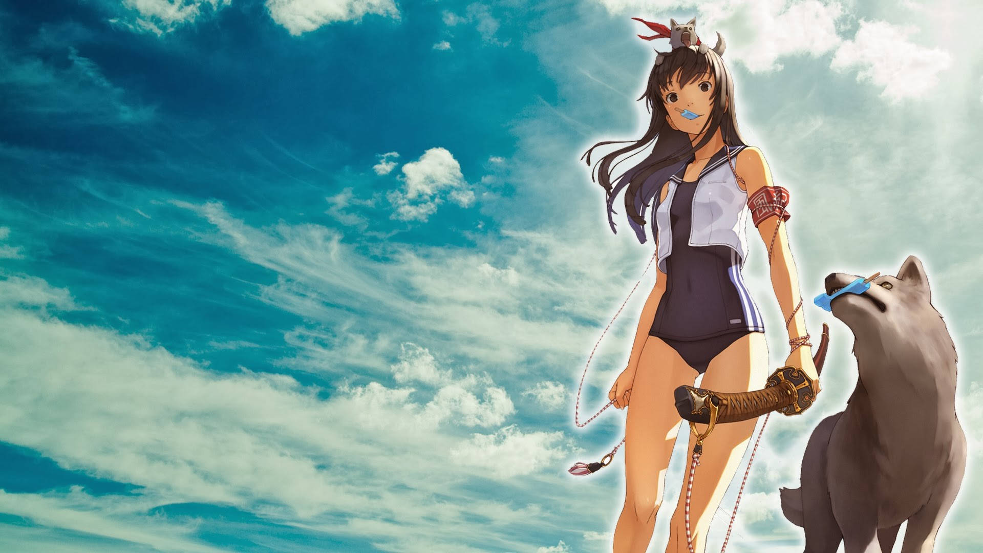 Hình Nền Anime Sói Ngầu Hình nền