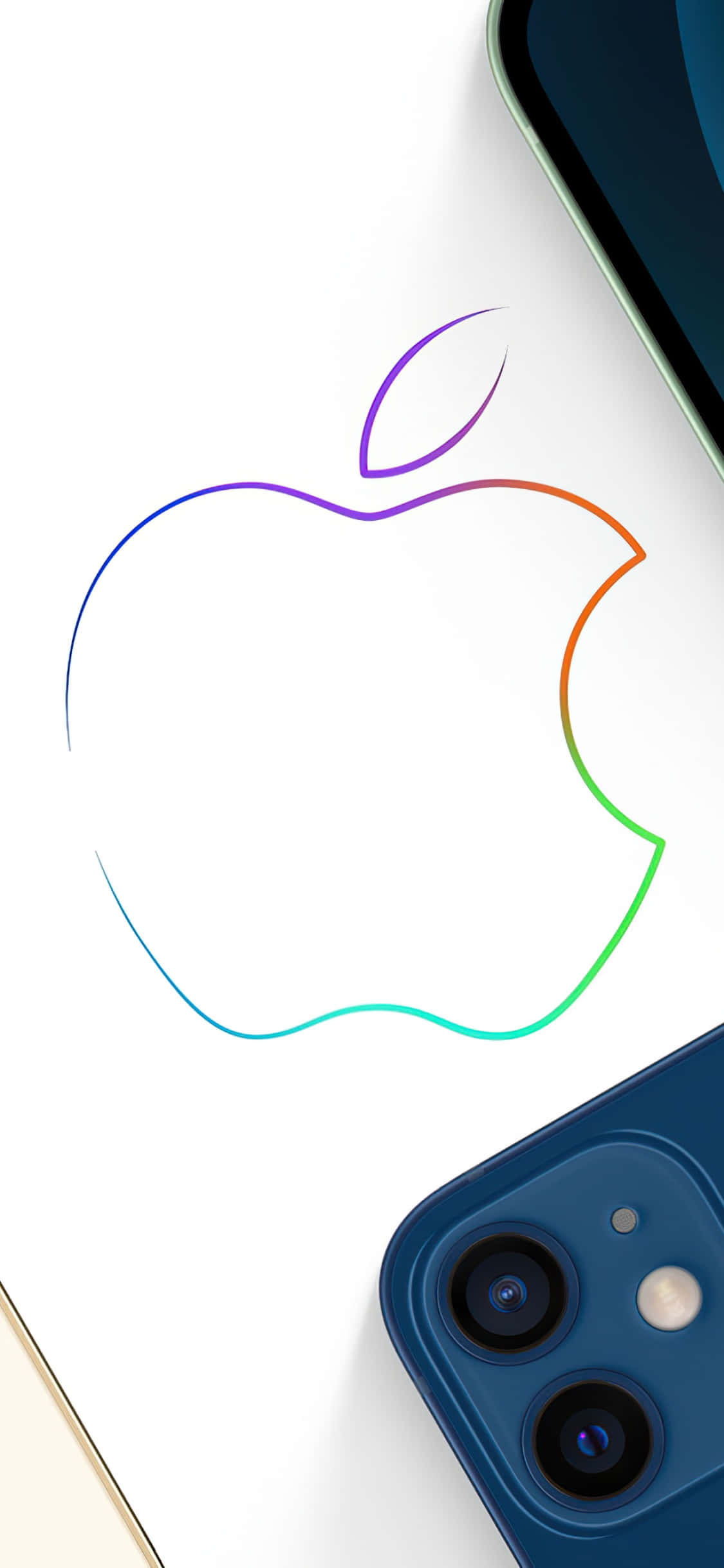 Hình nền Apple iPhone Xs Max Viền Màu Sắc Hình nền