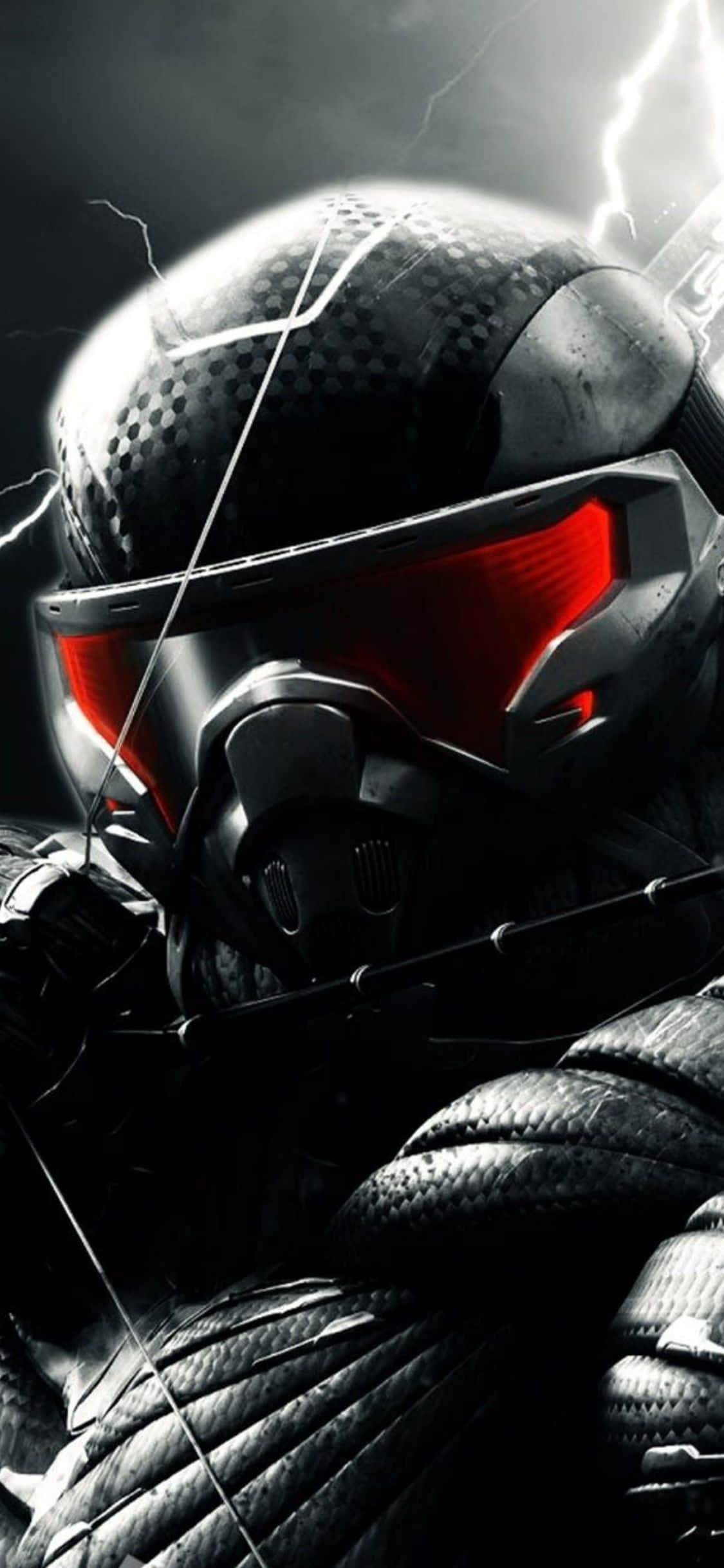 Hình nền cận cảnh iPhone X Crysis 3 Hình nền