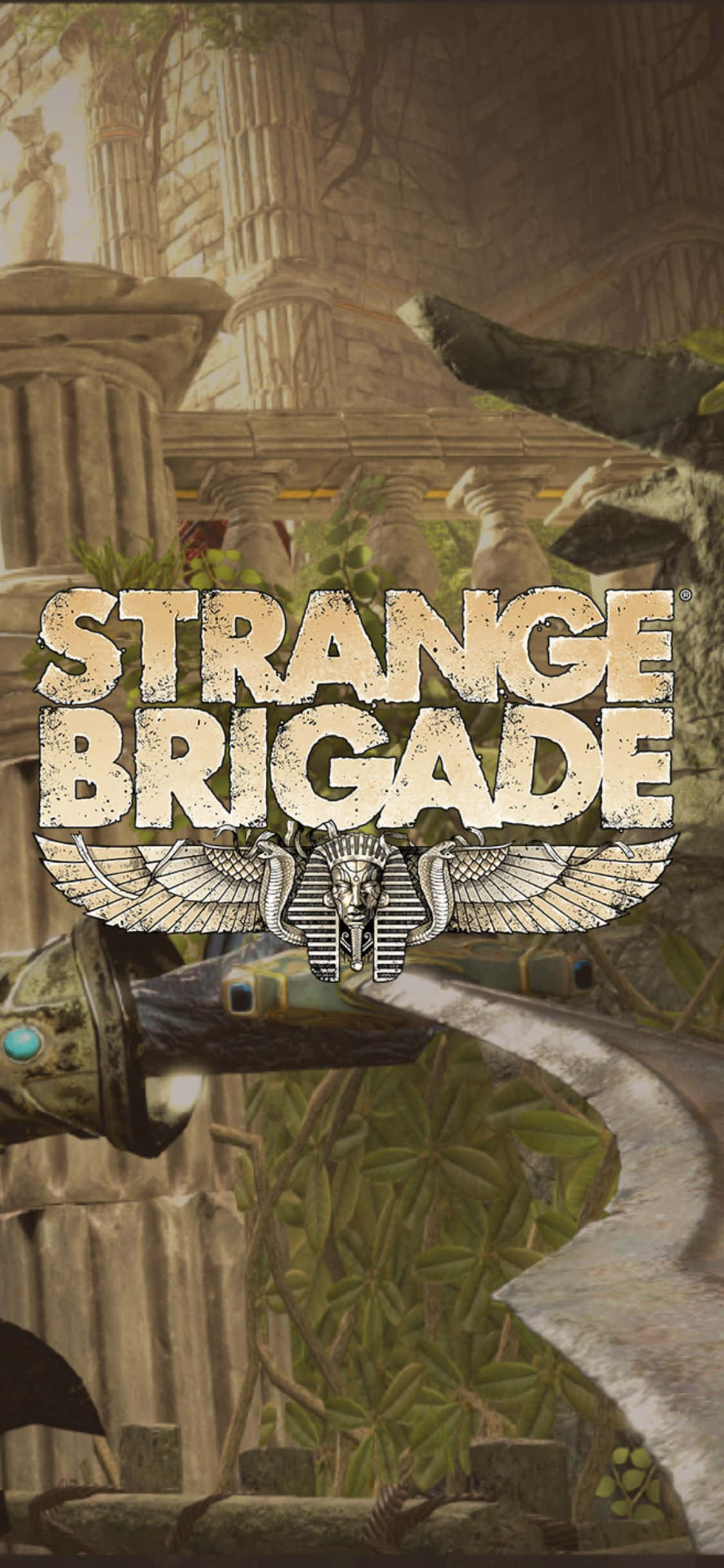 Hình nền Cận cảnh Machete cho iPhone X Strange Brigade Hình nền