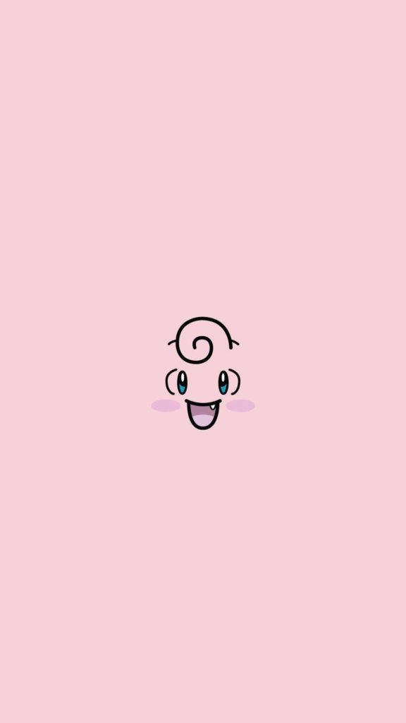 Hình nền Clefairy Pokemon vui nhộn cho iPhone Hình nền