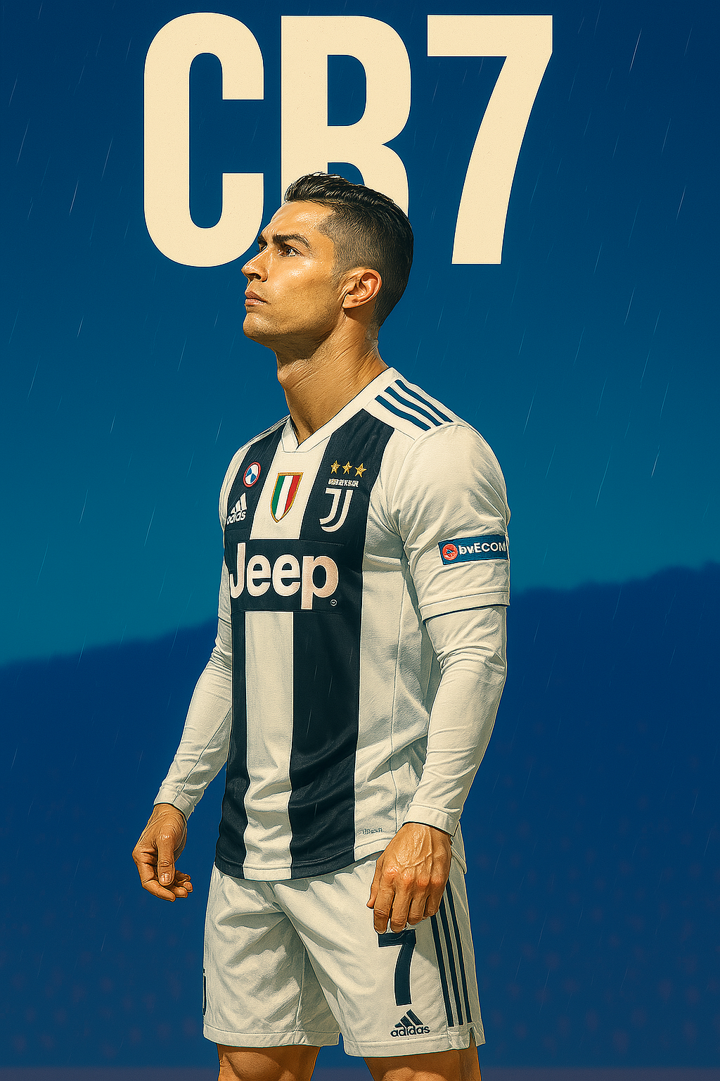 Hình nền Cristiano Ronaldo CR7 Juventus 4K Hình nền