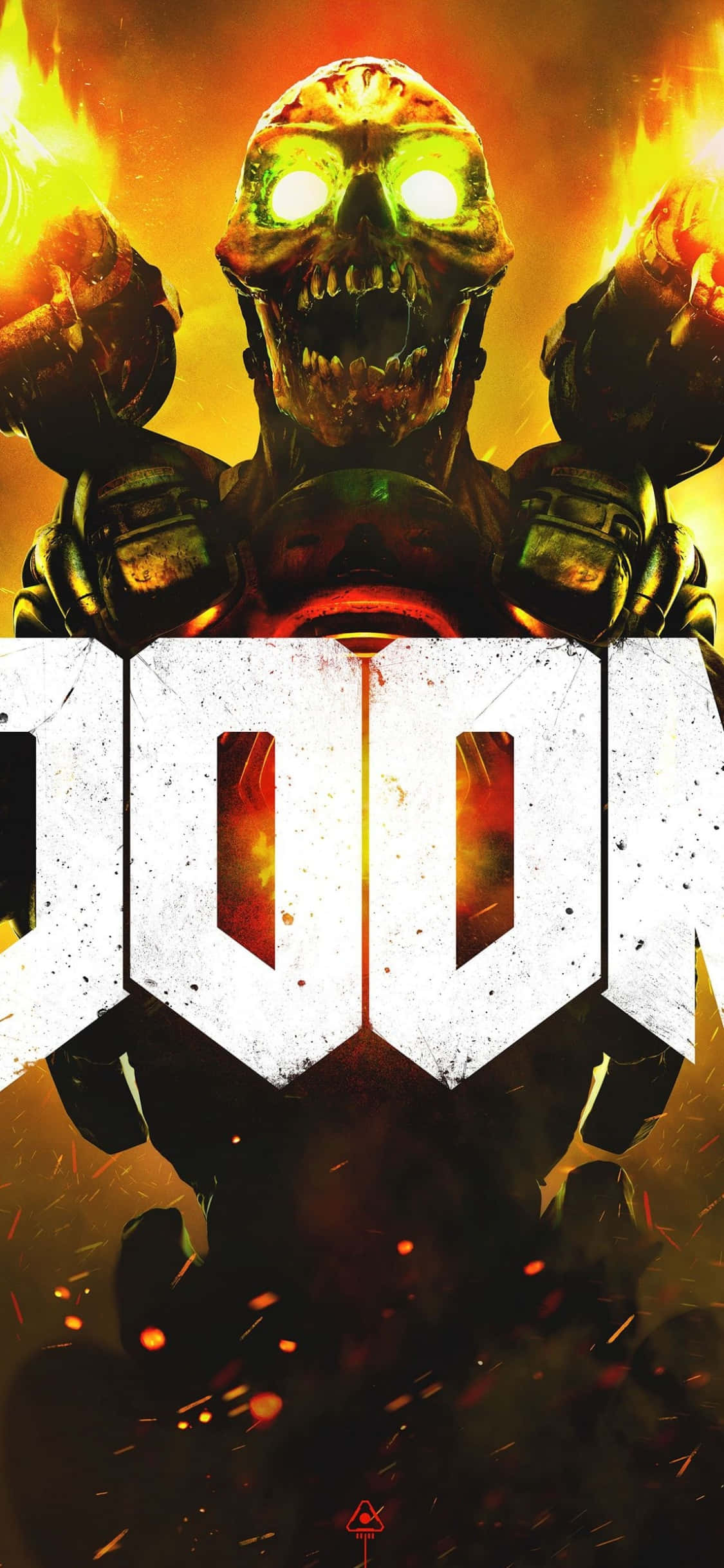 Hình nền Doom Game cho iPhone Xs Hình nền