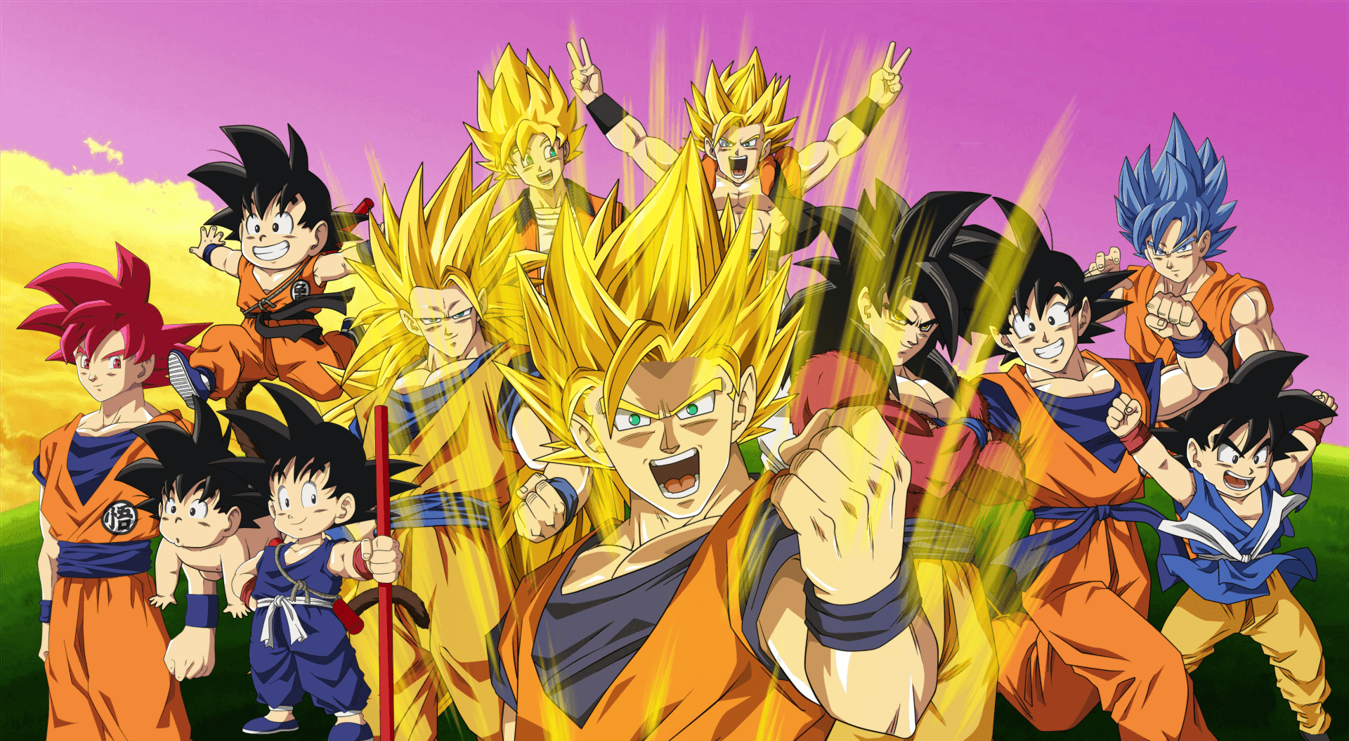 Hình nền Dragon Ball Super 1920 x 1054 Hình nền