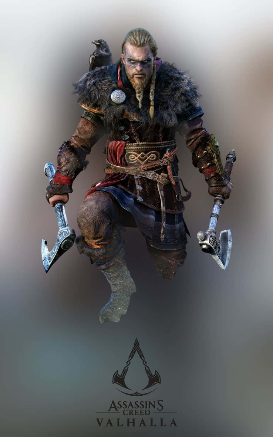 Hình nền Eivor Cầm Rìu 1440p Assassin's Creed Valhalla Hình nền
