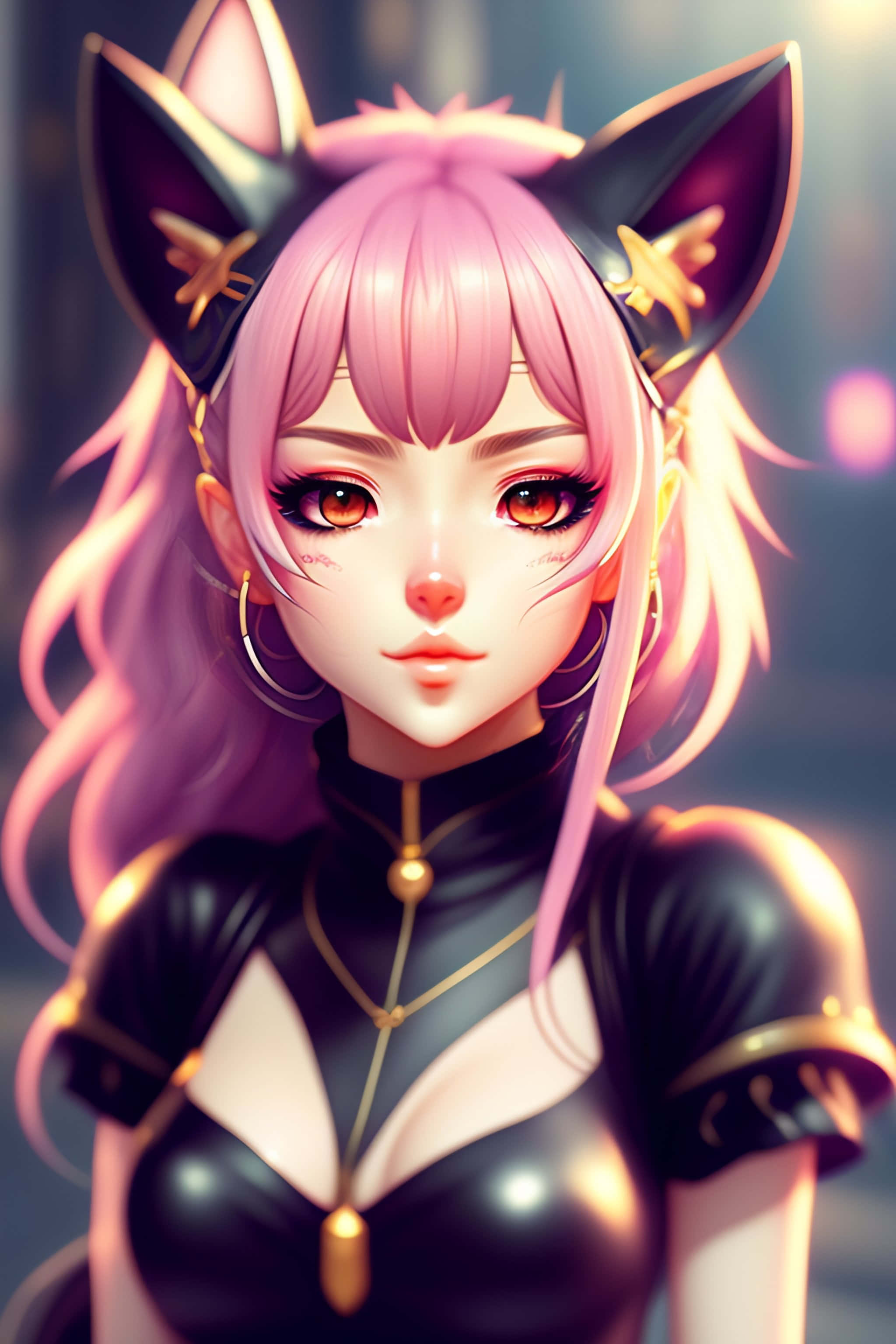 Hình nền fanart Kuromi đáng yêu Hình nền