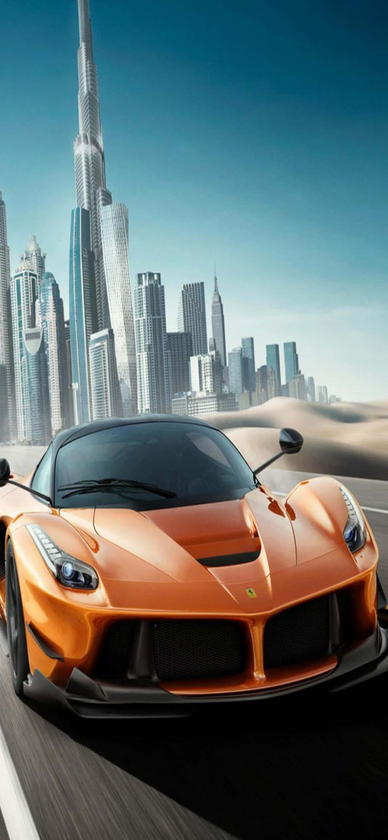 Hình nền Ferrari Cam cho iPhone Xs Max – LaFerrari Hình nền
