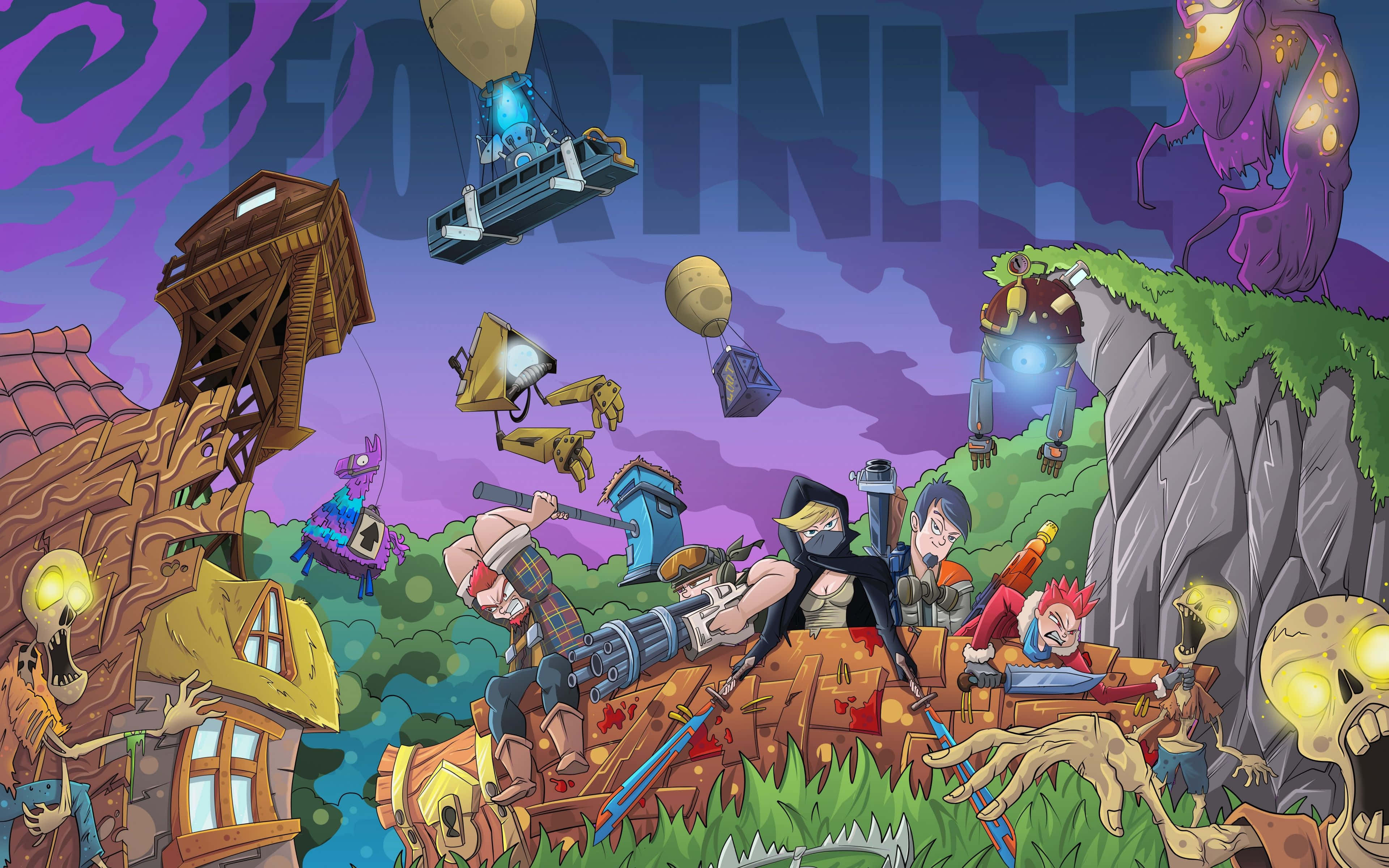Hình nền Fortnite ngầu Hình nền