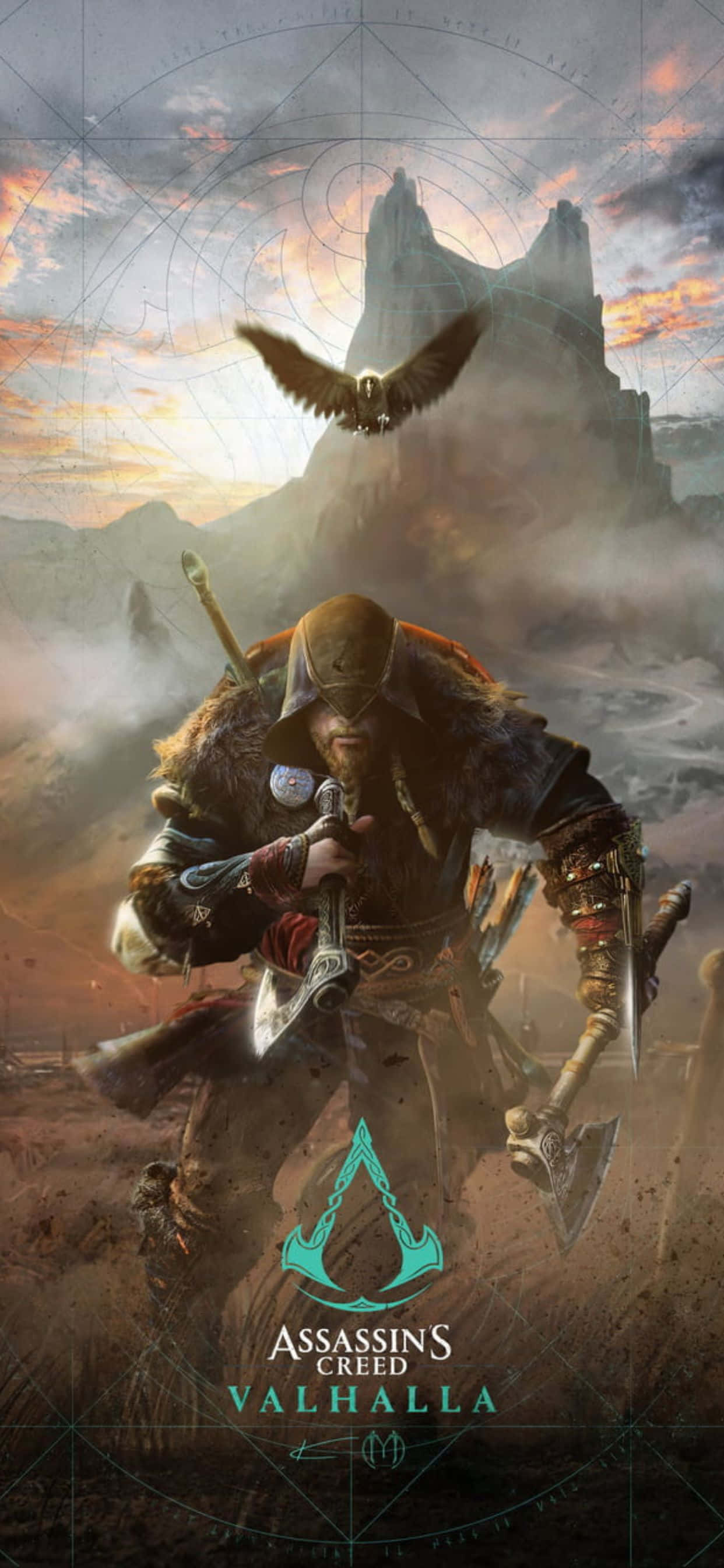 Hình Nền Game Nhập Vai Hành Động iPhone Xs Max Assassin's Creed Valhalla Hình nền
