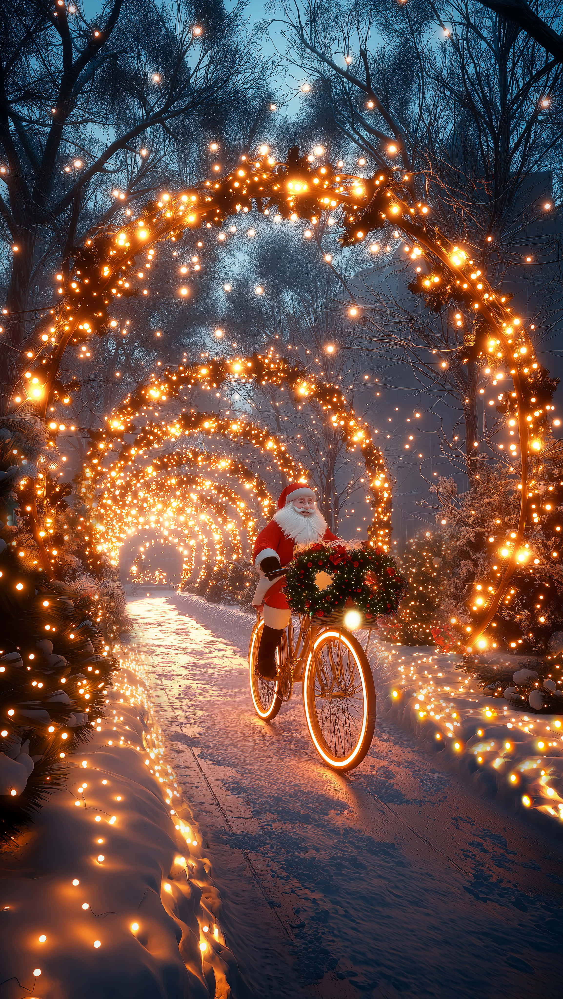 Hình nền Giáng sinh ông già Noel Hình nền