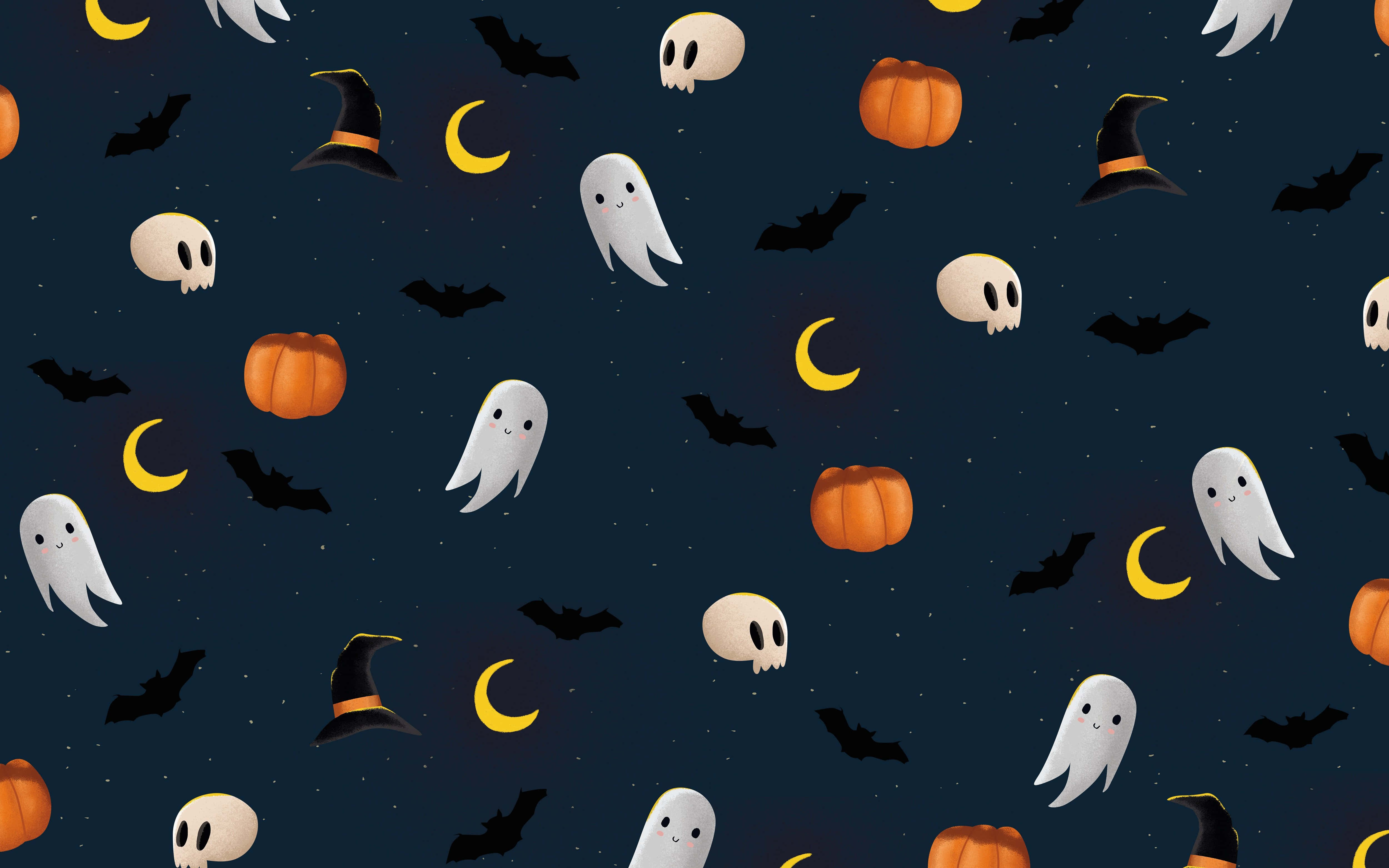 Hình nền Halloween dễ thương Hình nền
