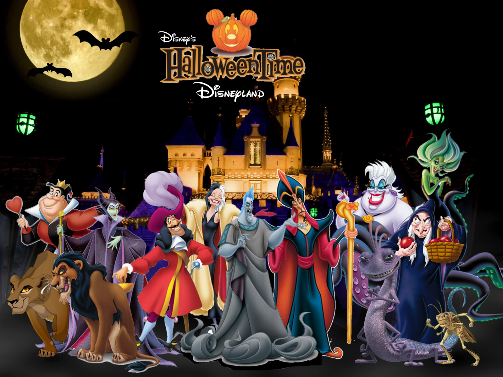 Hình nền Halloween Disney 1600 x 1200 Hình nền